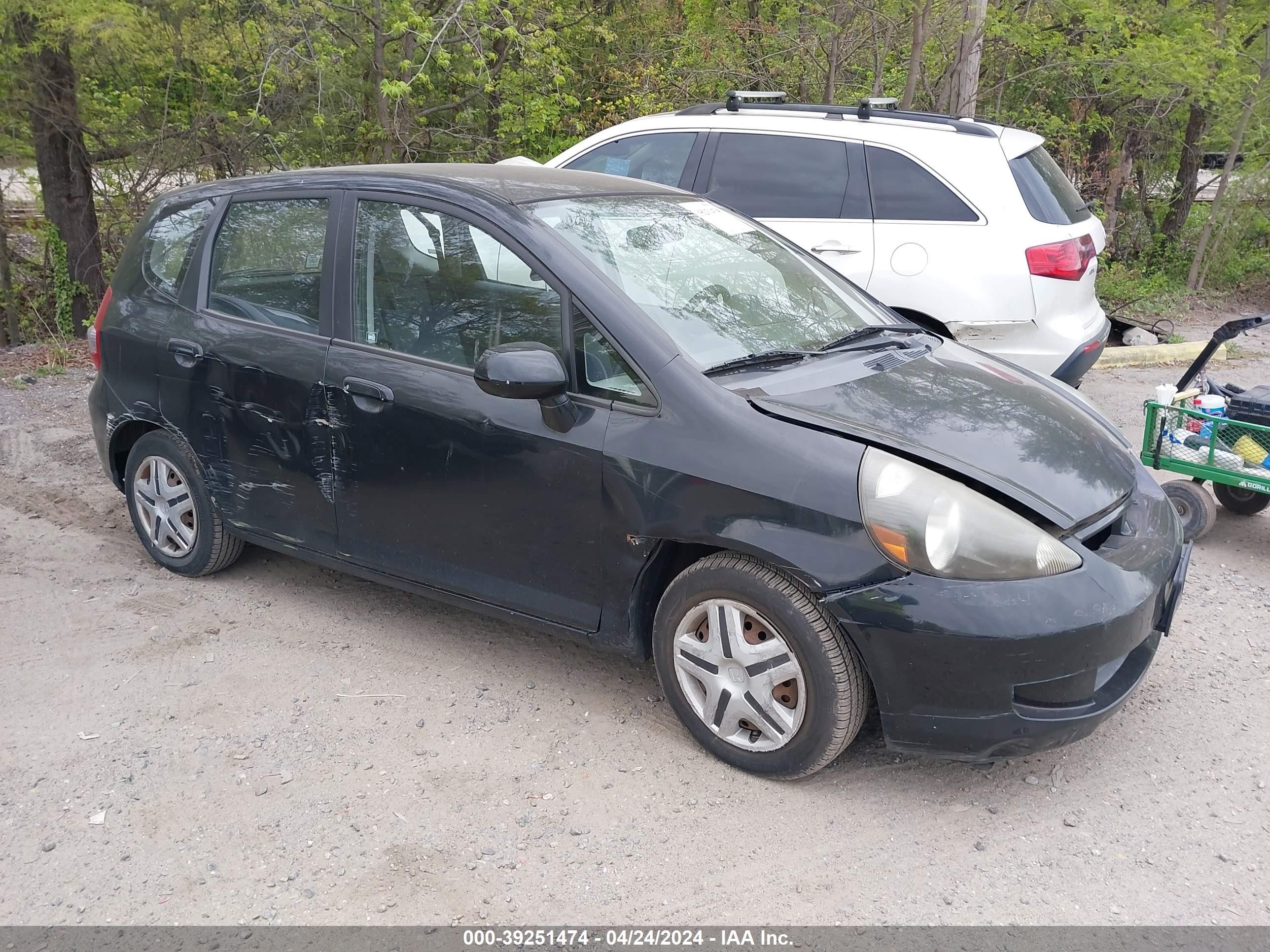 HONDA FIT 2007 jhmgd38447s036718