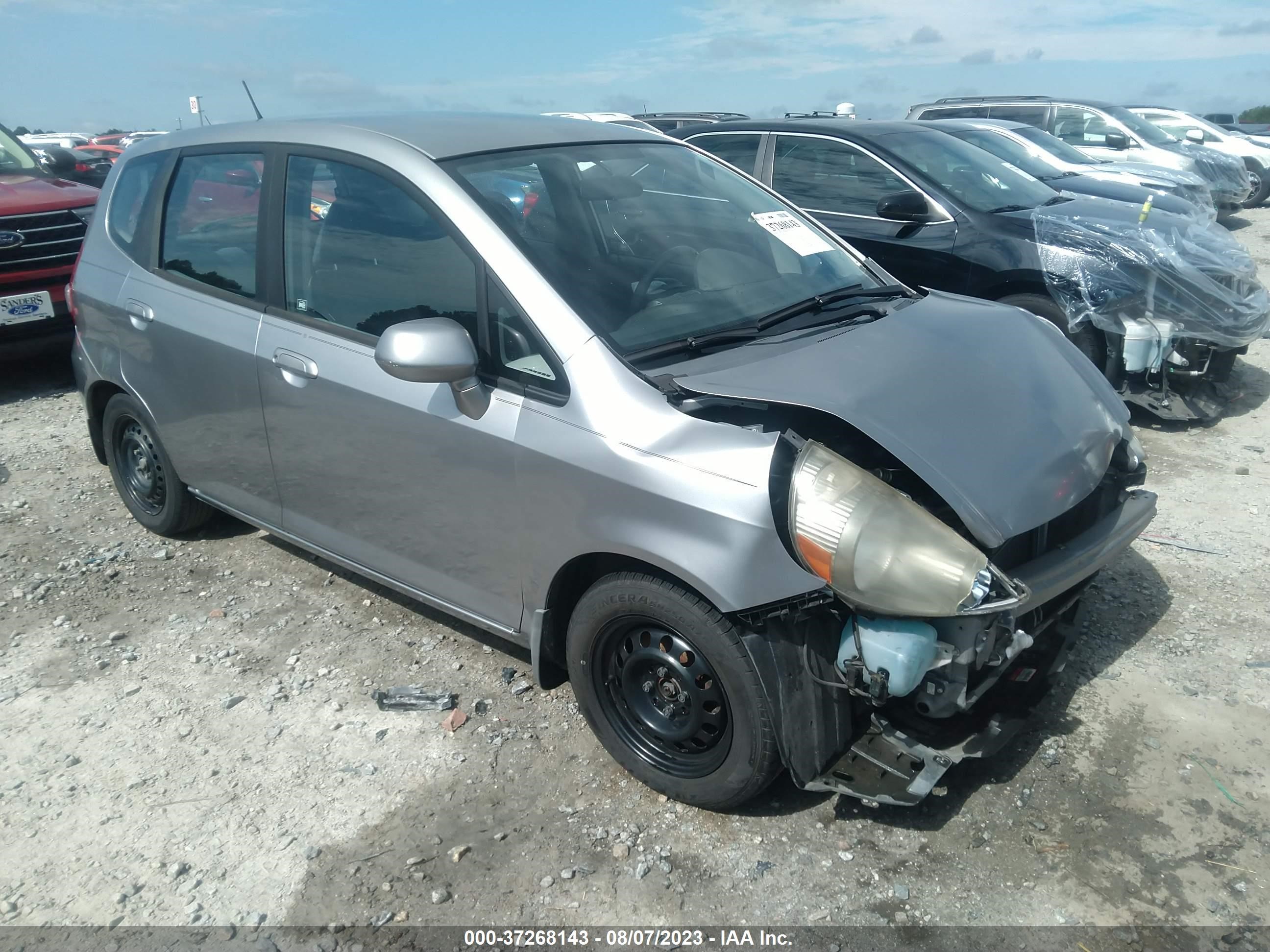 HONDA FIT 2007 jhmgd38447s066883