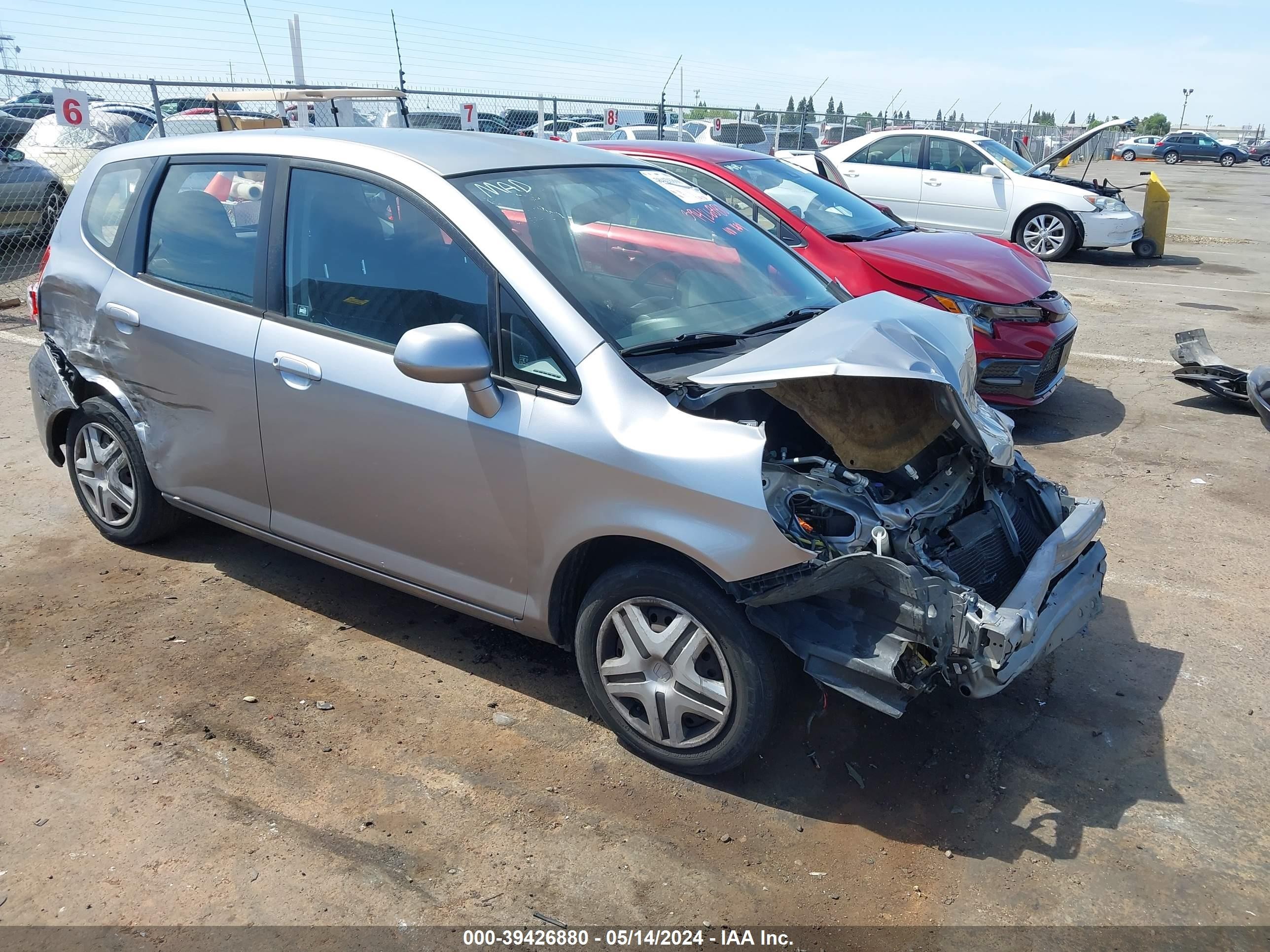 HONDA FIT 2008 jhmgd38448s020259