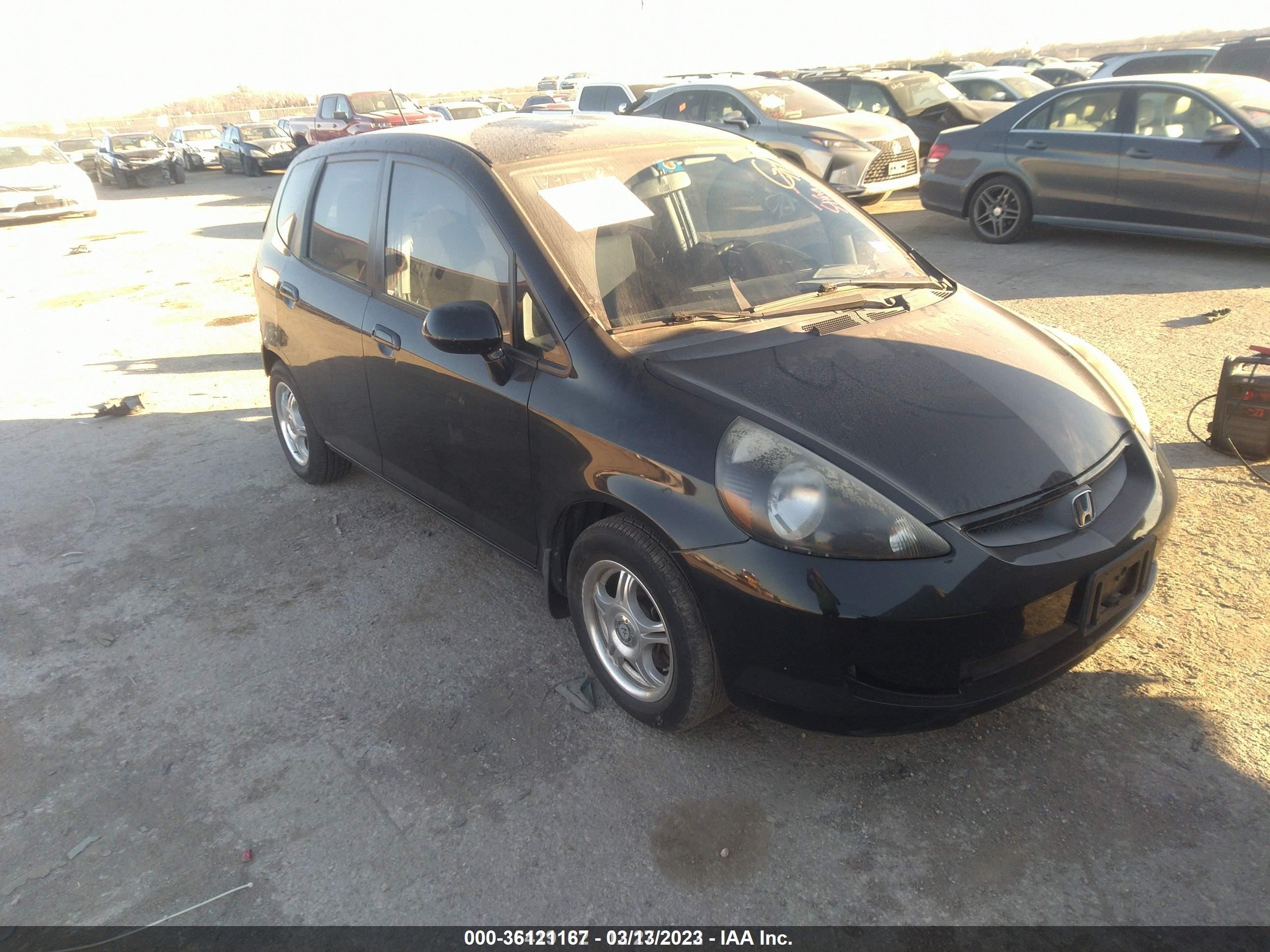 HONDA FIT 2008 jhmgd38448s071843