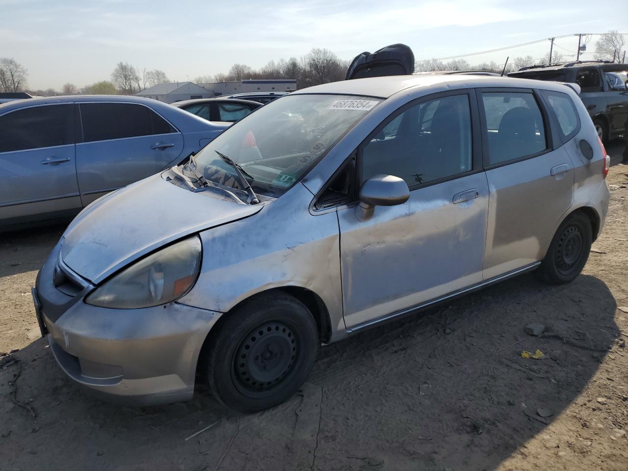 HONDA FIT 2007 jhmgd38457s036100