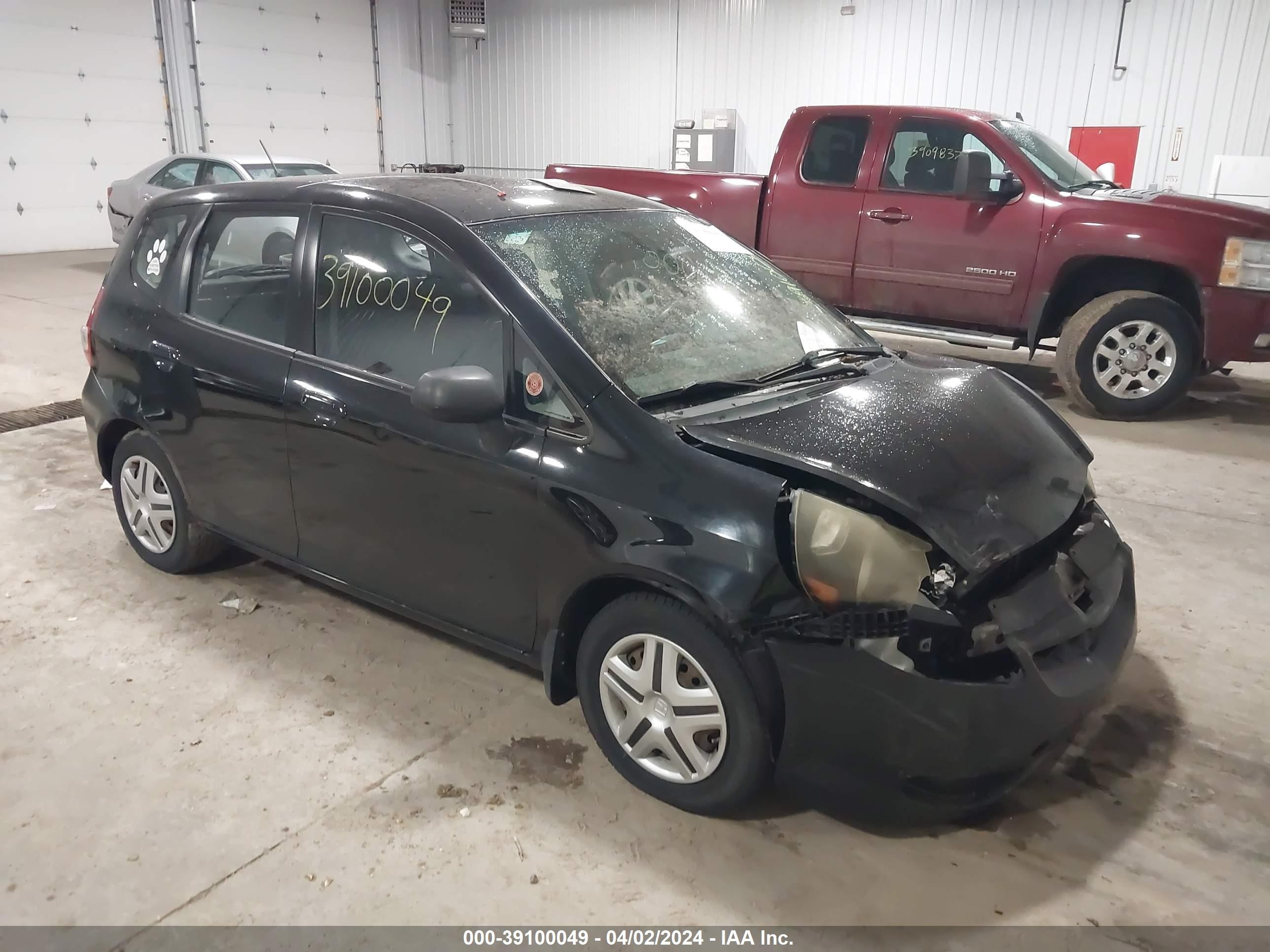 HONDA FIT 2008 jhmgd38458s066439