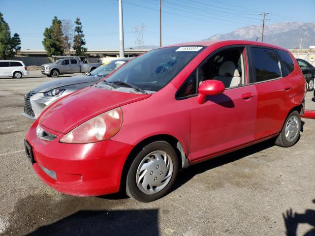 HONDA FIT 2007 jhmgd38467s067291