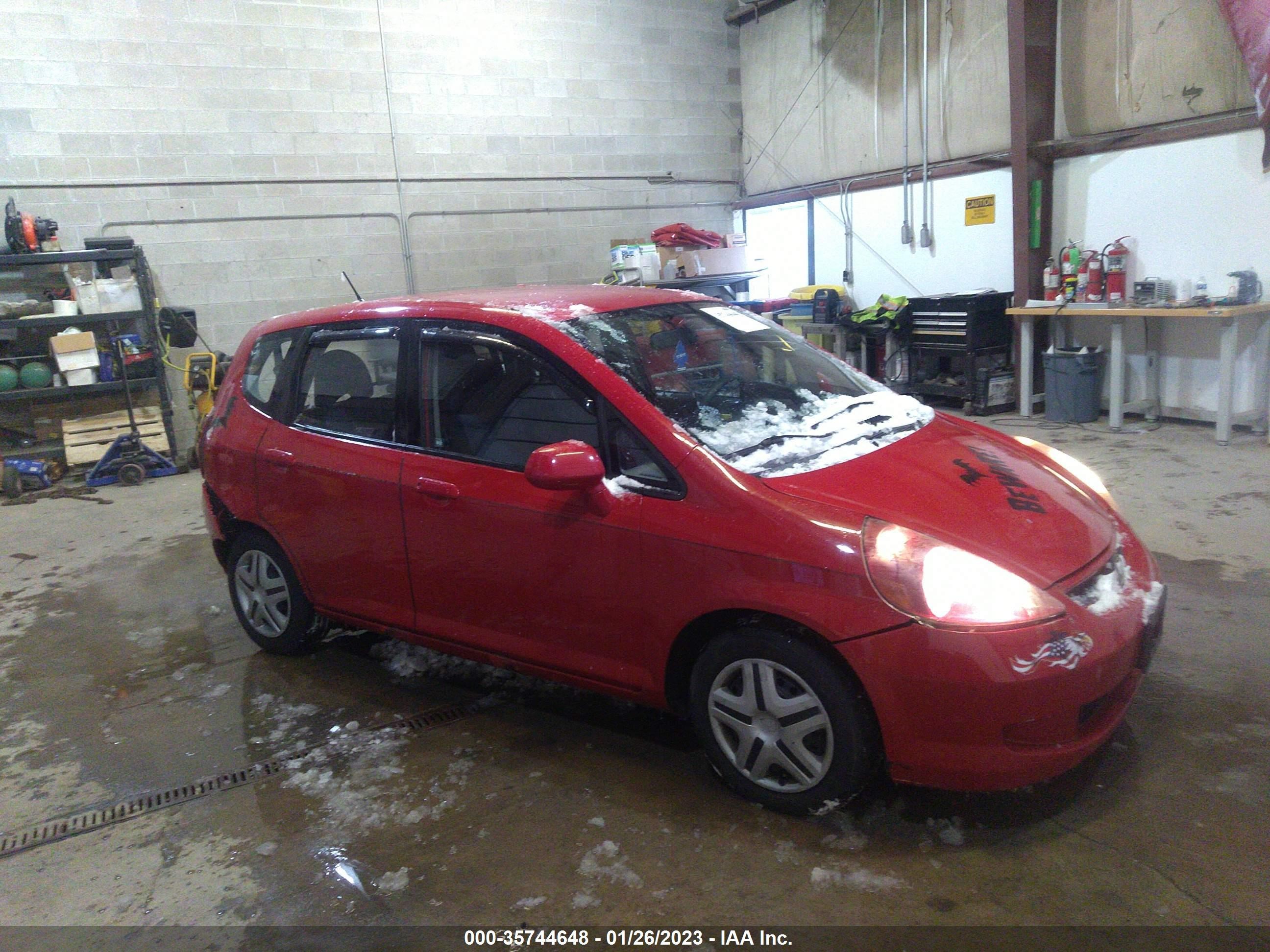 HONDA FIT 2008 jhmgd38468s006248