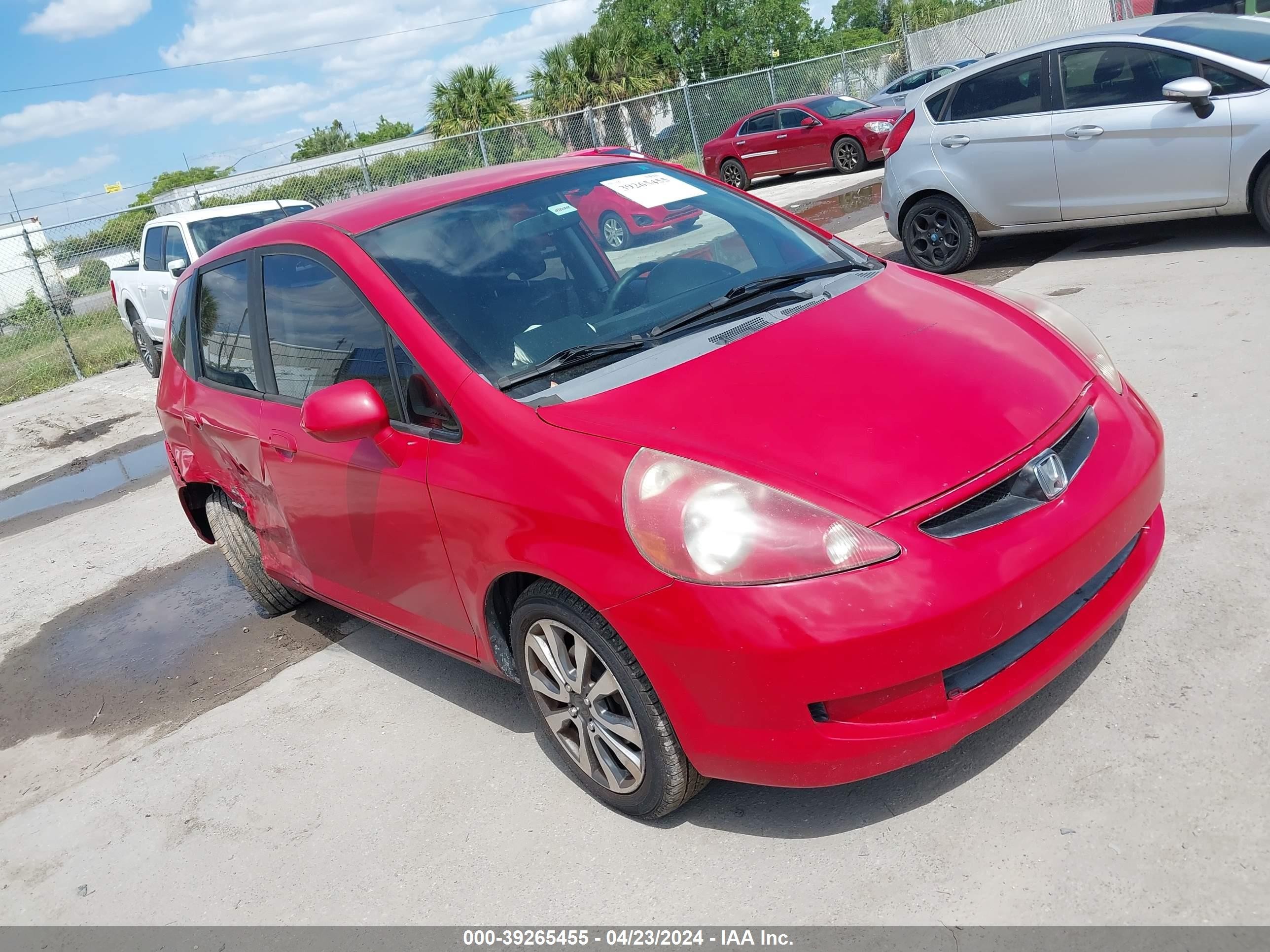 HONDA FIT 2008 jhmgd38488s002122