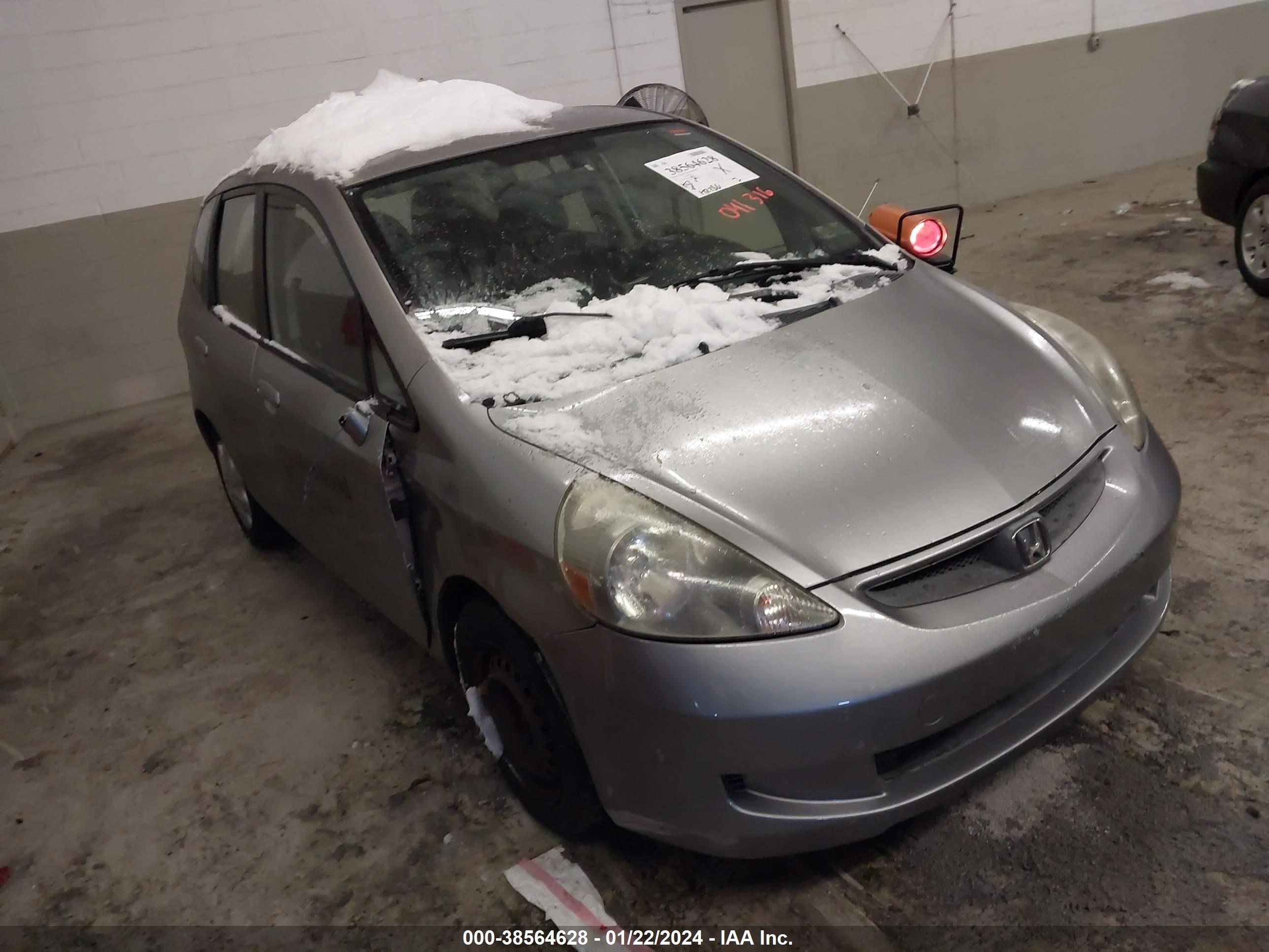 HONDA FIT 2007 jhmgd38497s041316