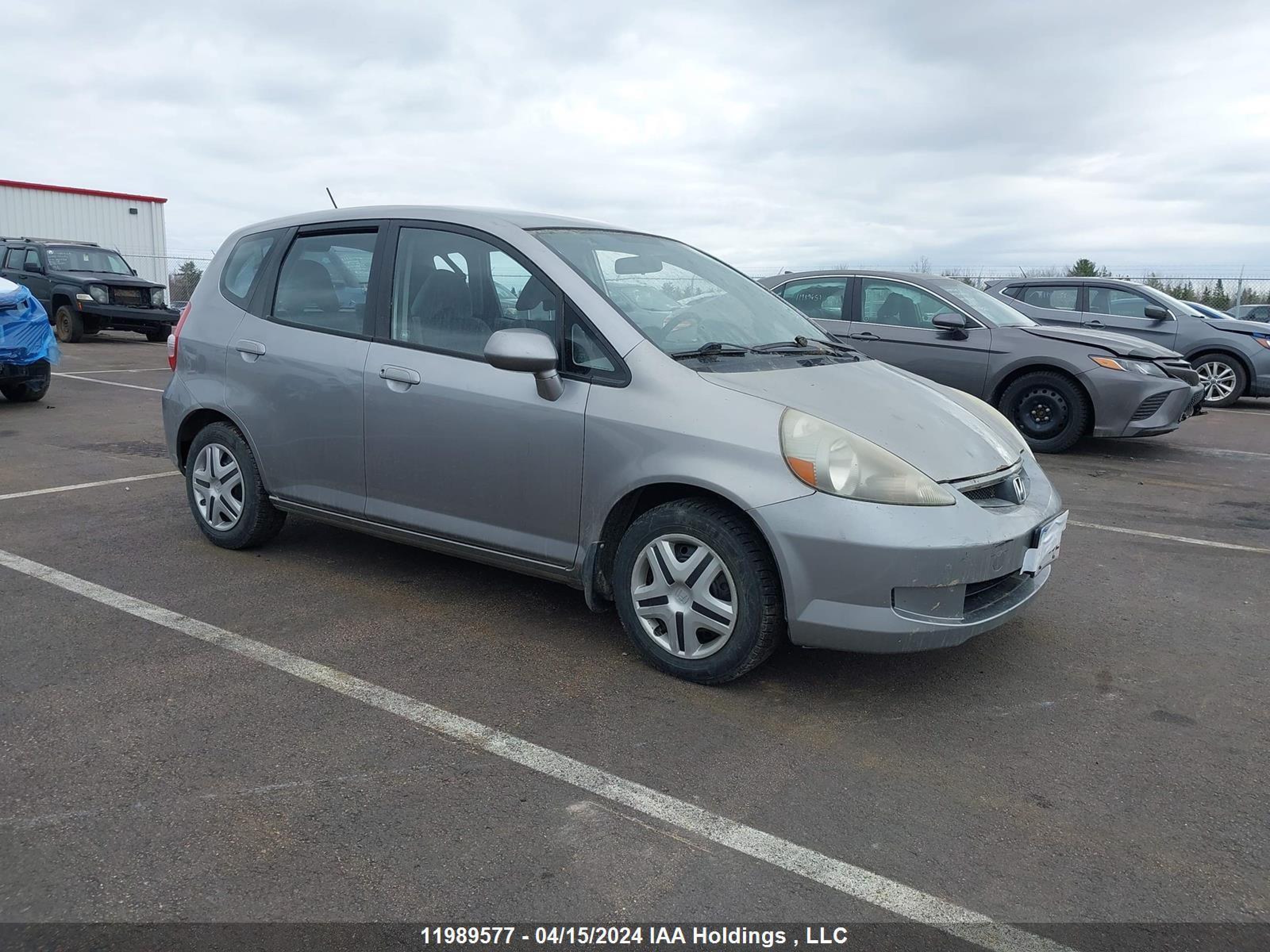 HONDA FIT 2008 jhmgd38498s808471