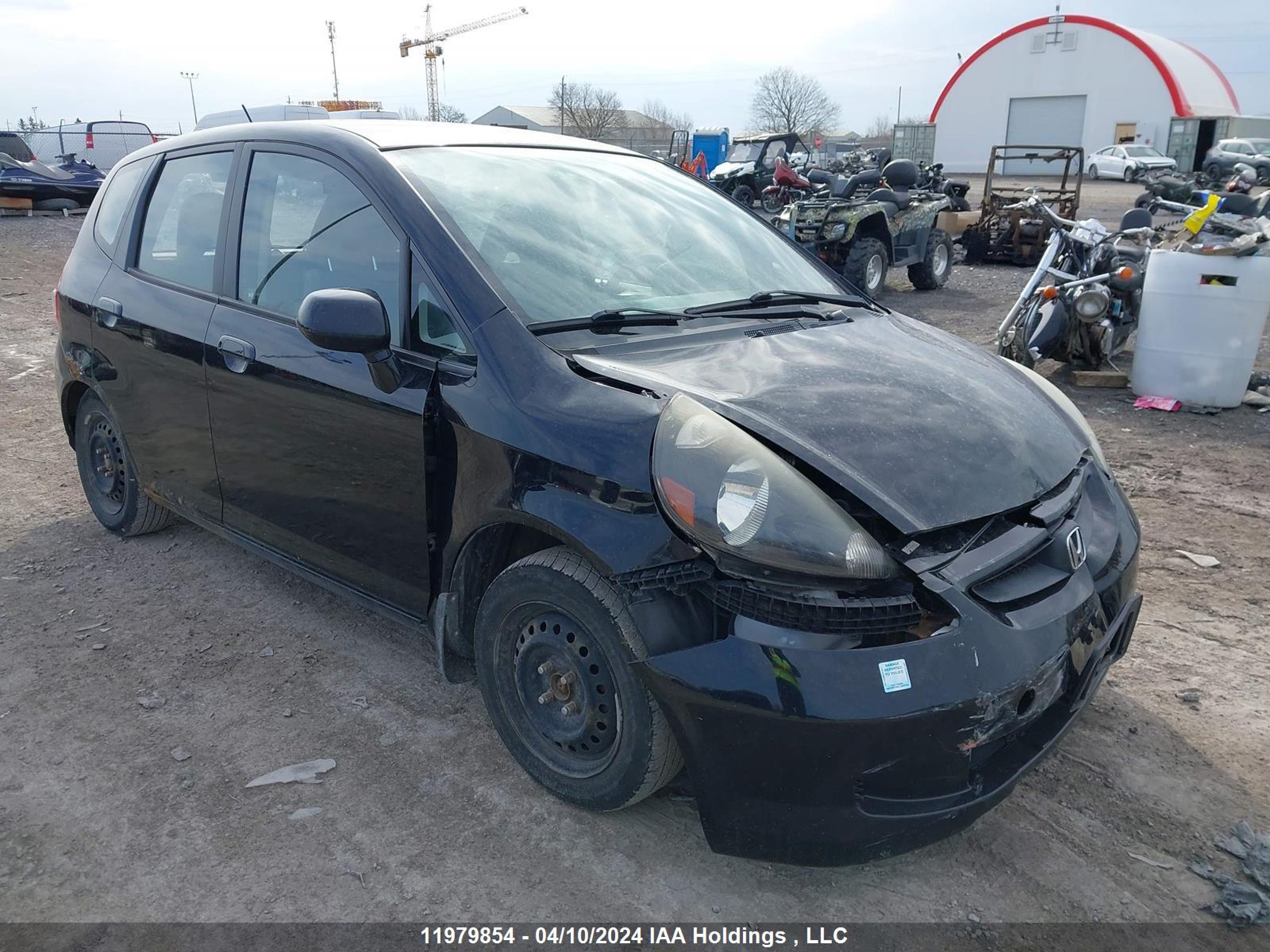 HONDA FIT 2007 jhmgd384x7s801222