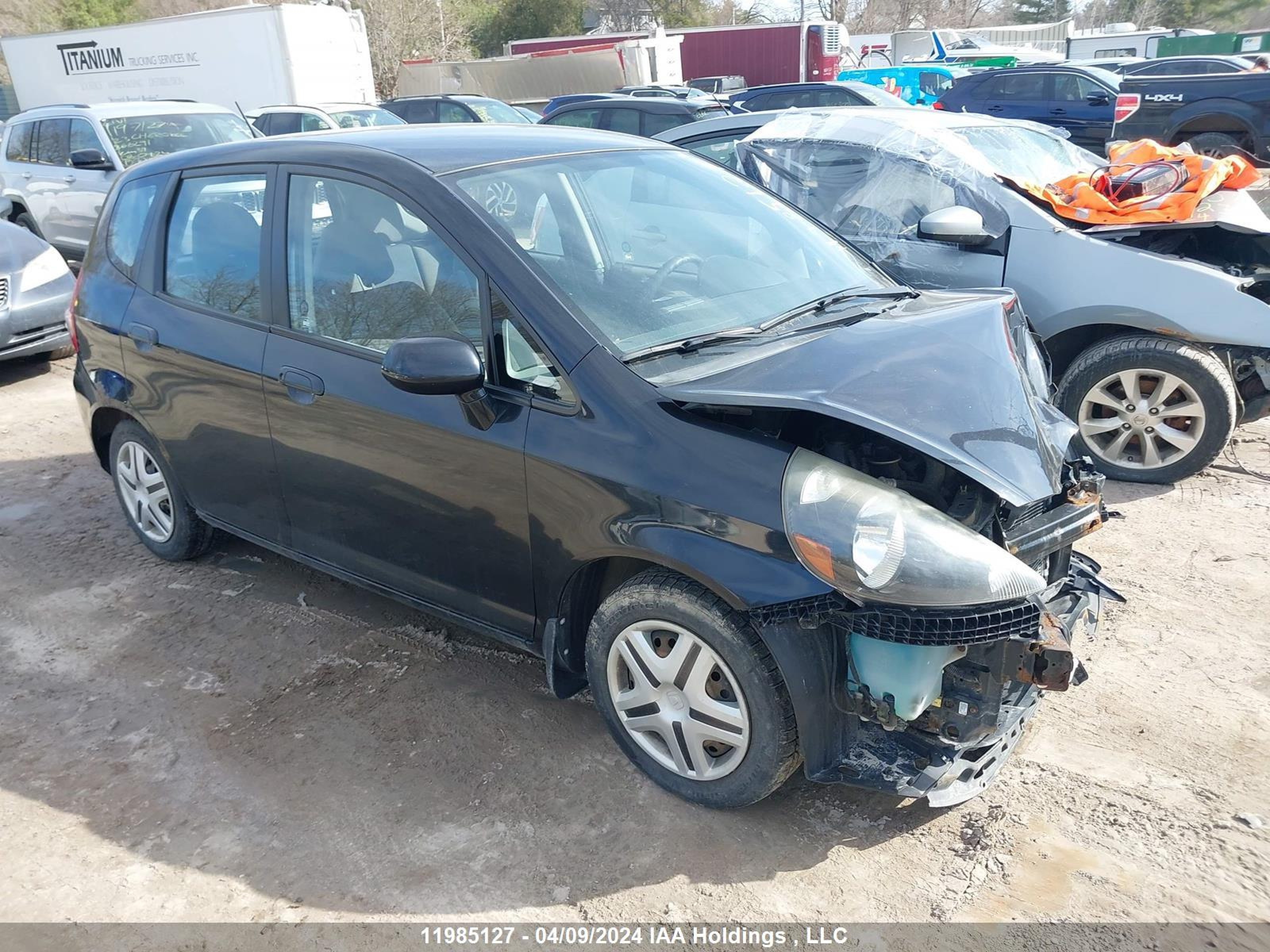 HONDA FIT 2007 jhmgd384x7s817713