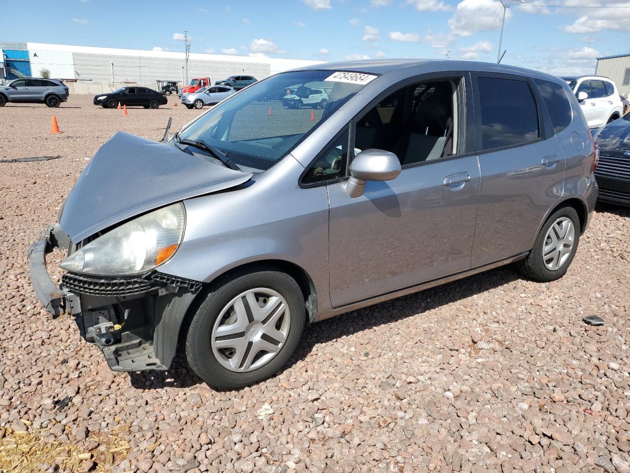 HONDA FIT 2008 jhmgd384x8s007001