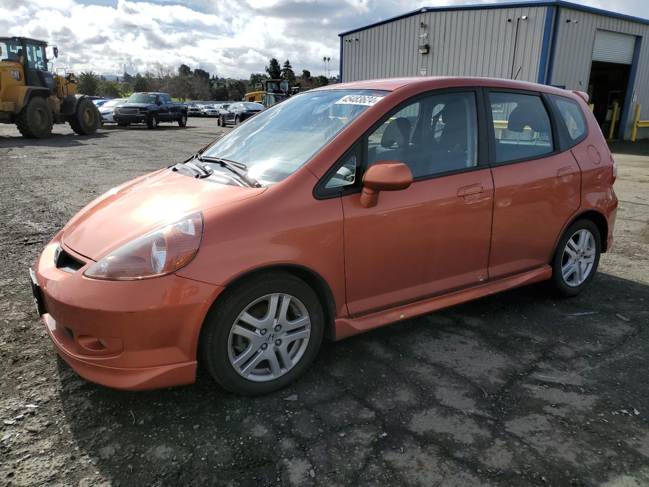 HONDA FIT 2007 jhmgd38607s063366