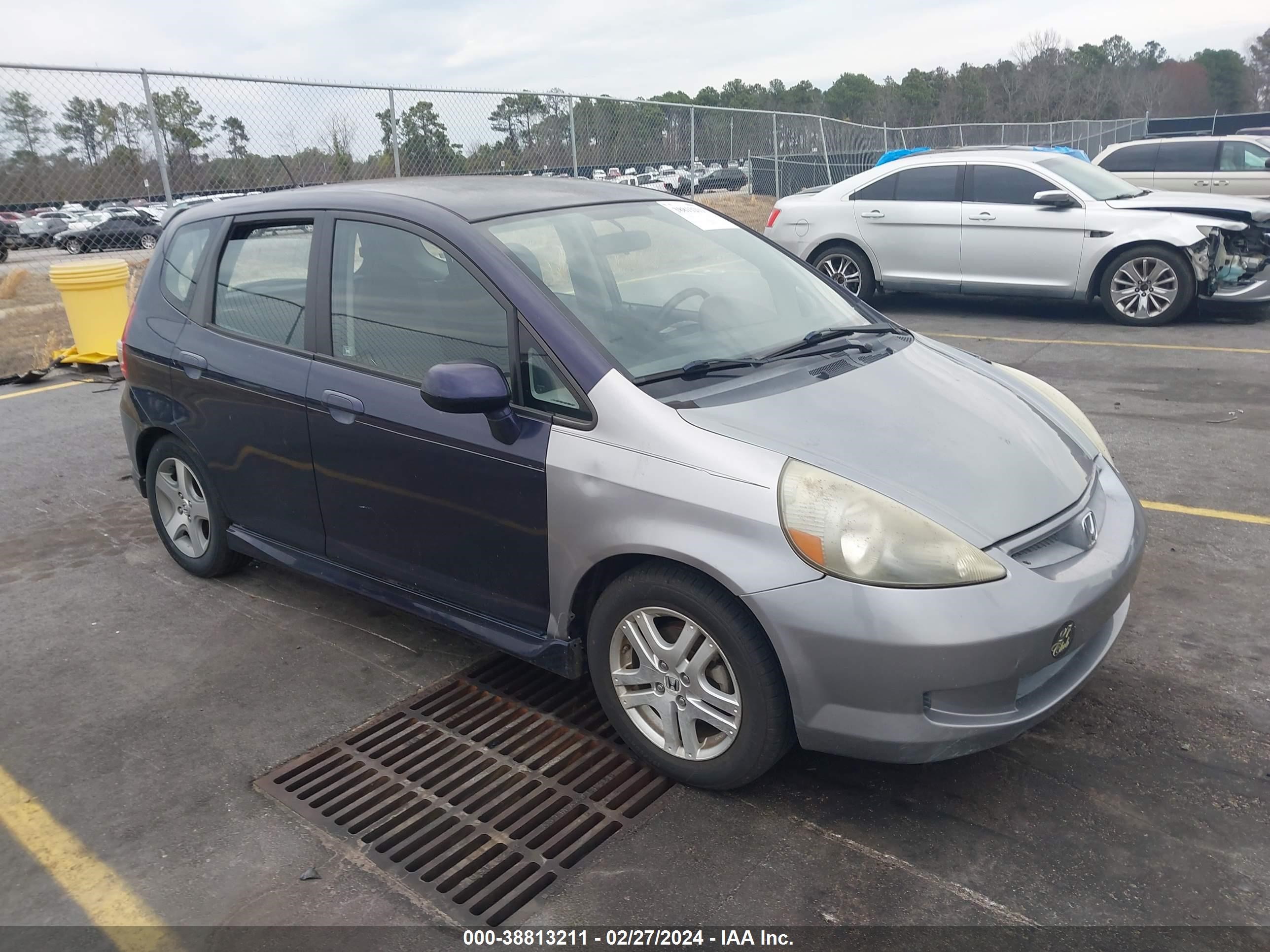 HONDA FIT 2008 jhmgd38608s008935