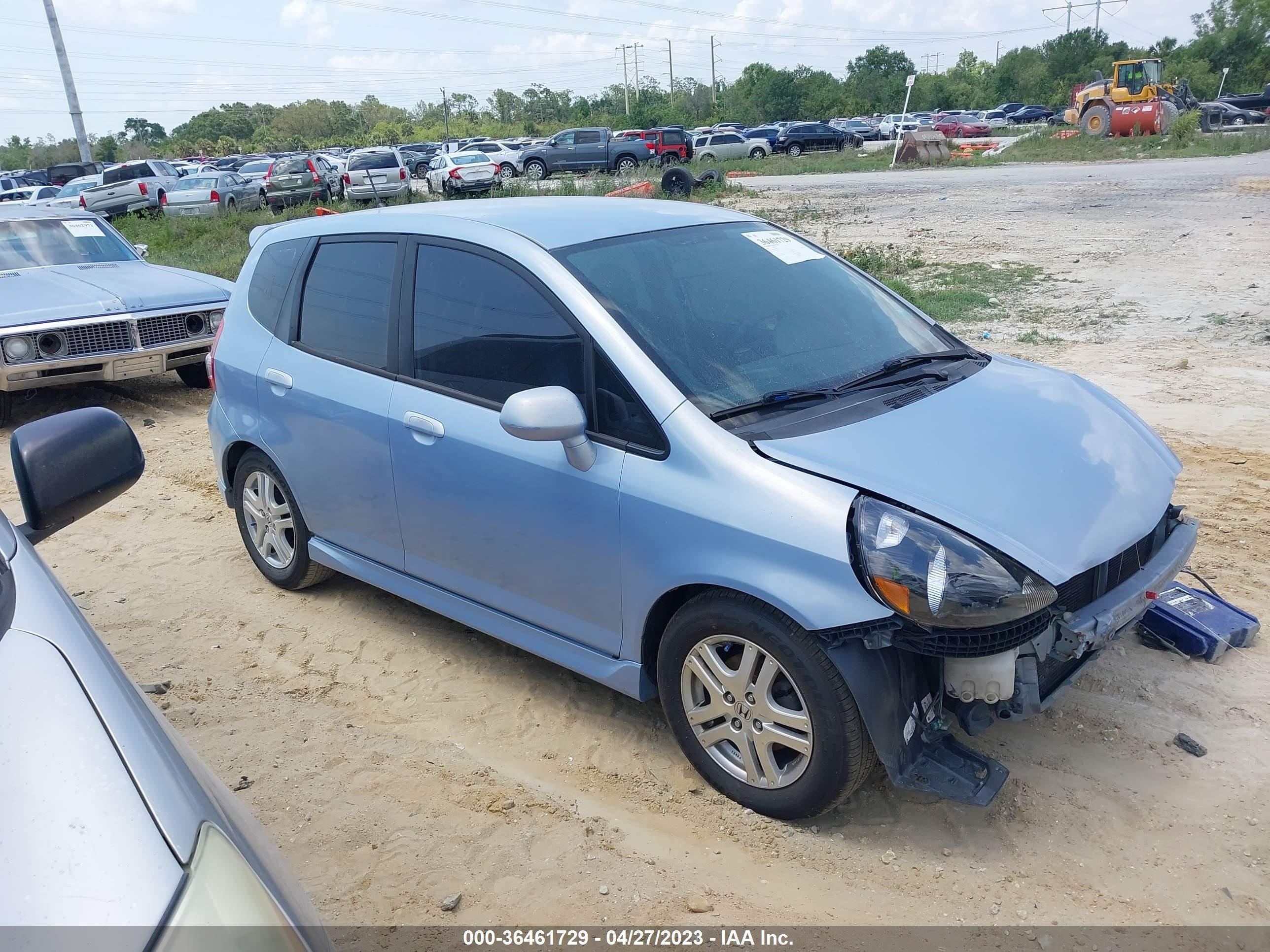 HONDA FIT 2008 jhmgd38608s011219