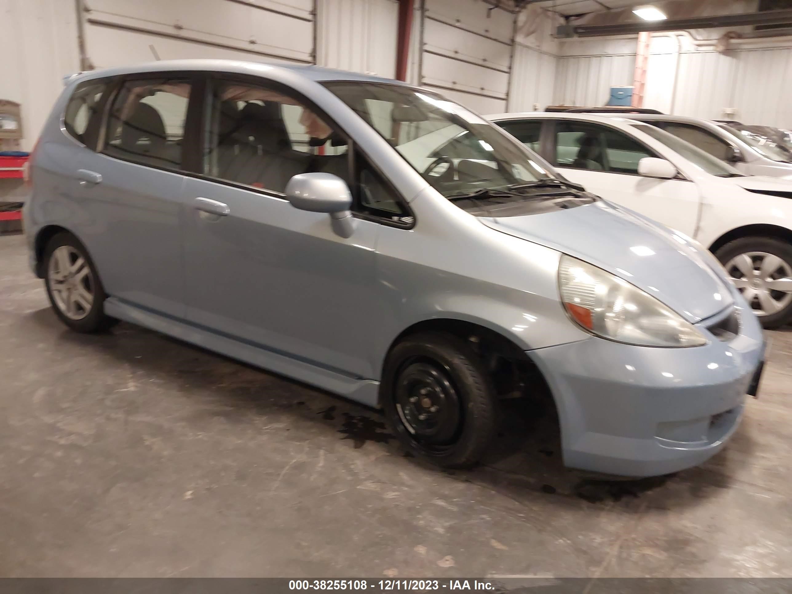 HONDA FIT 2008 jhmgd38608s021250