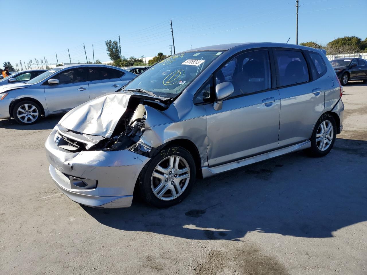 HONDA FIT 2008 jhmgd38608s033110