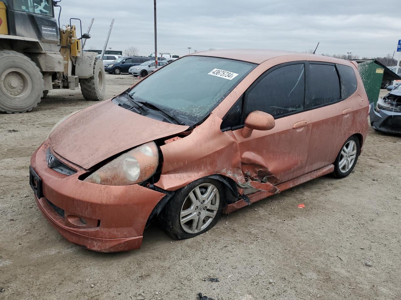 HONDA FIT 2007 jhmgd38617s011499