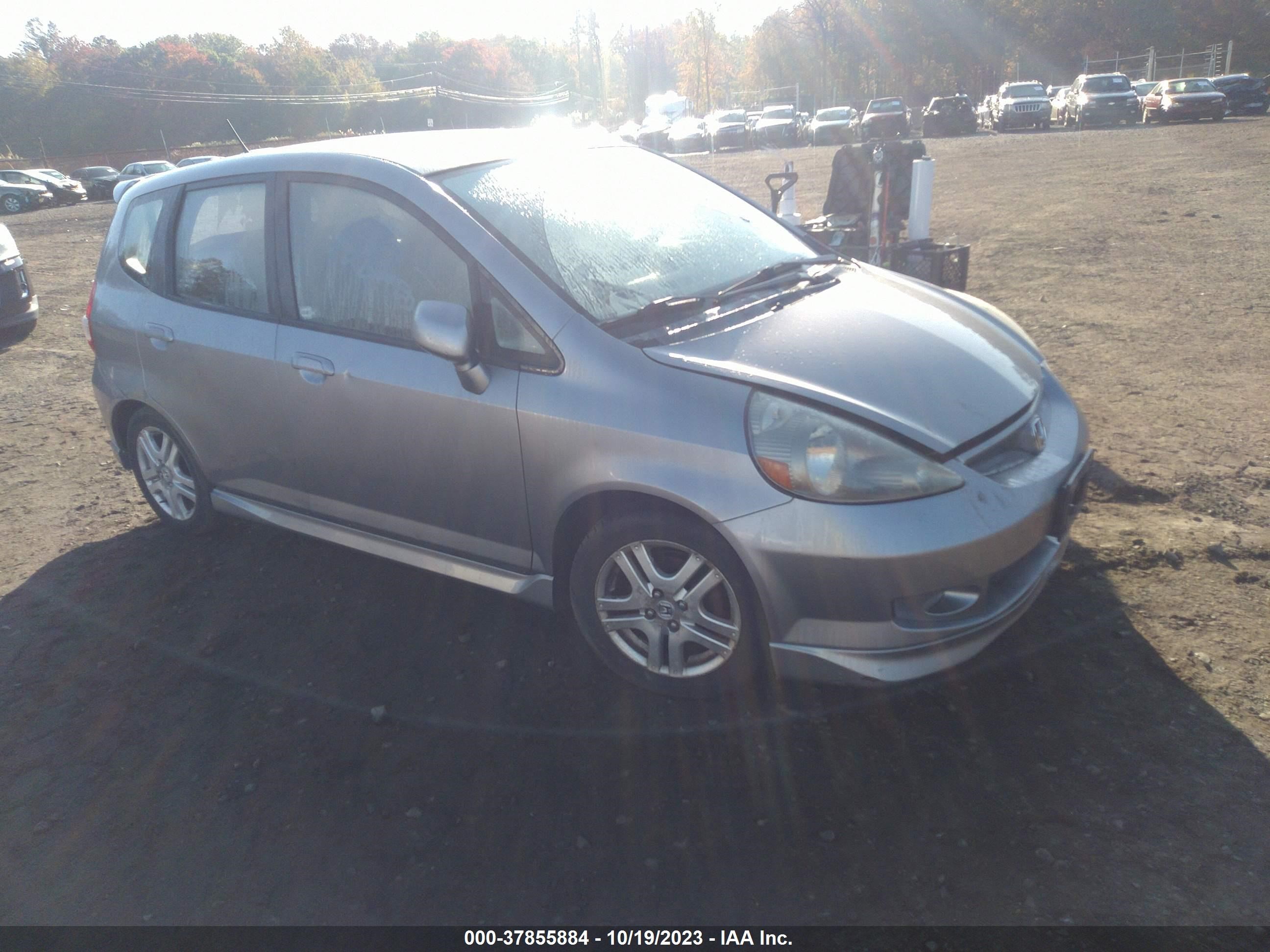 HONDA FIT 2007 jhmgd38617s013270