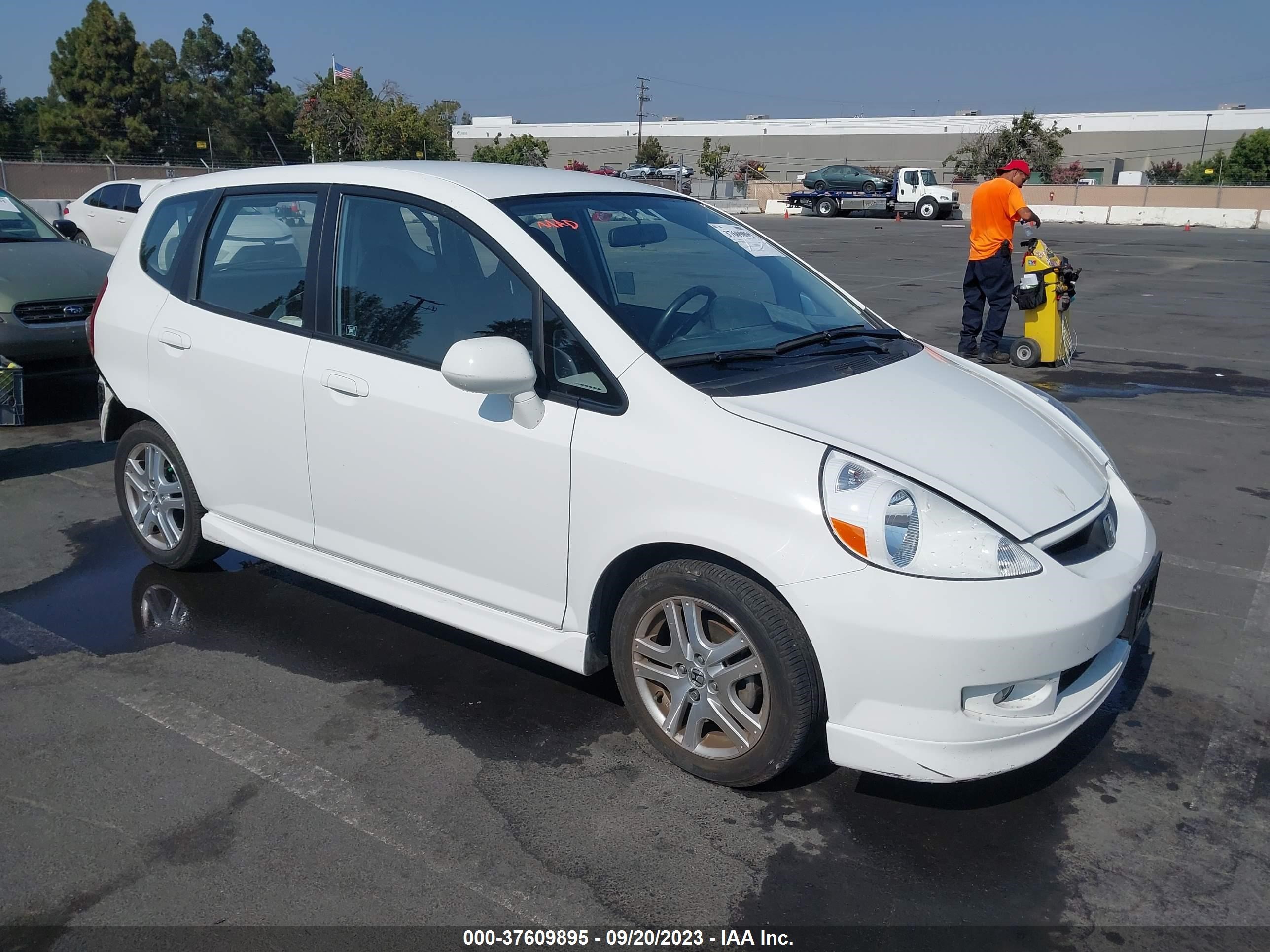 HONDA FIT 2007 jhmgd38617s035723