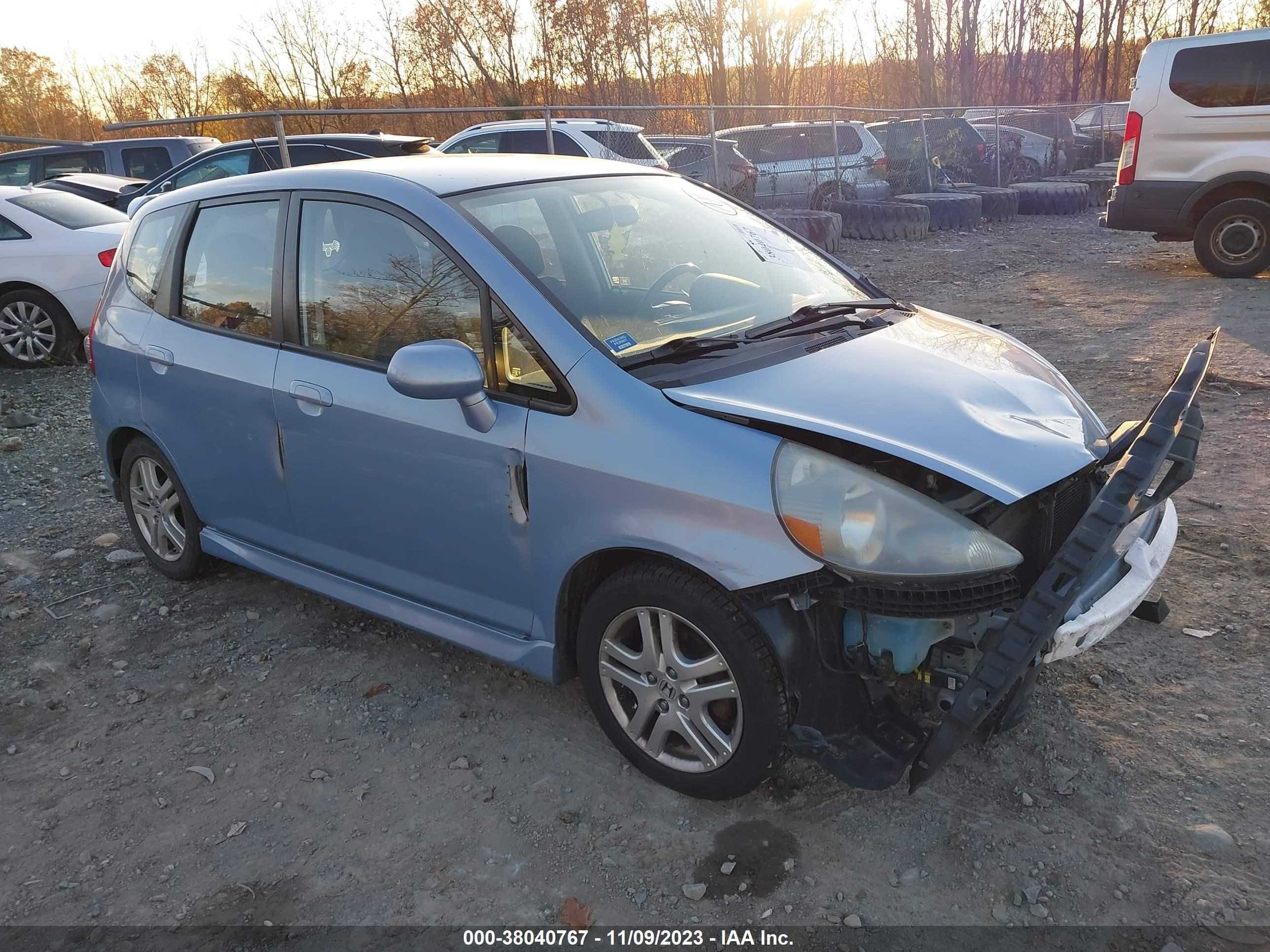 HONDA FIT 2008 jhmgd38618s013237