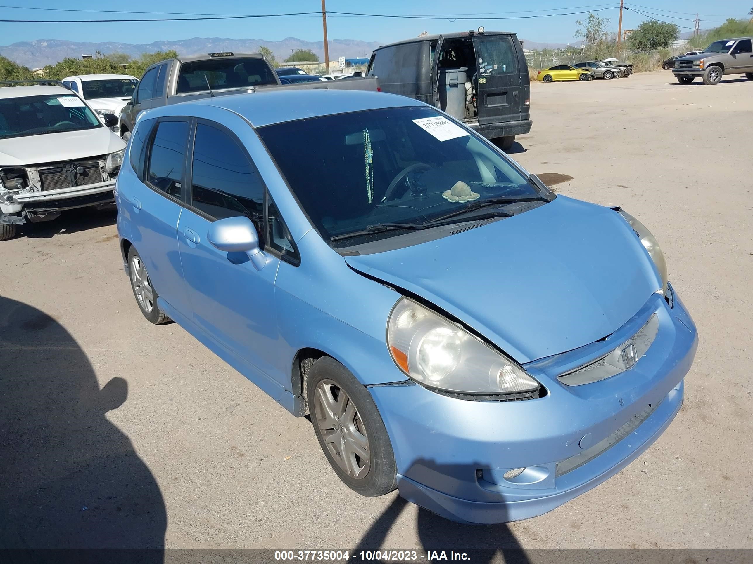 HONDA FIT 2008 jhmgd38618s014338