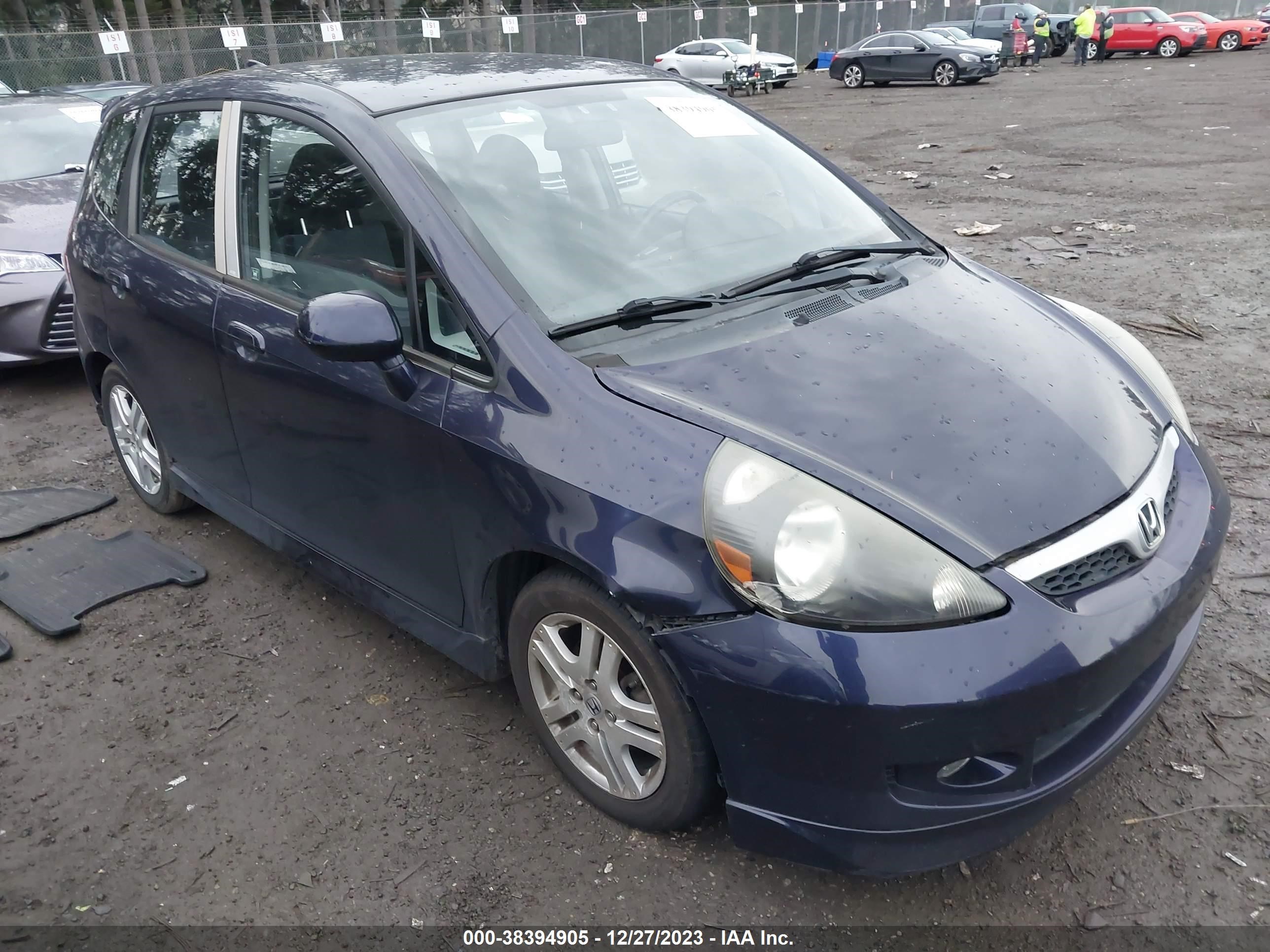 HONDA FIT 2008 jhmgd38618s034752