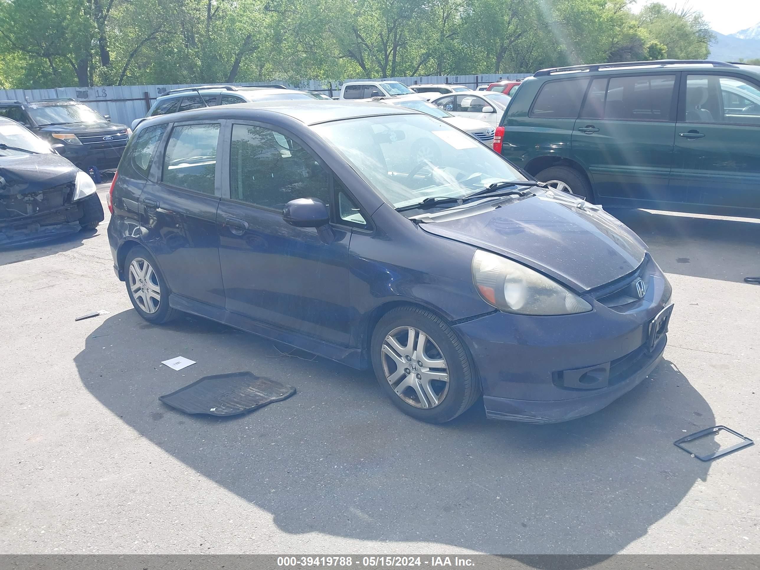 HONDA FIT 2008 jhmgd38618s038333