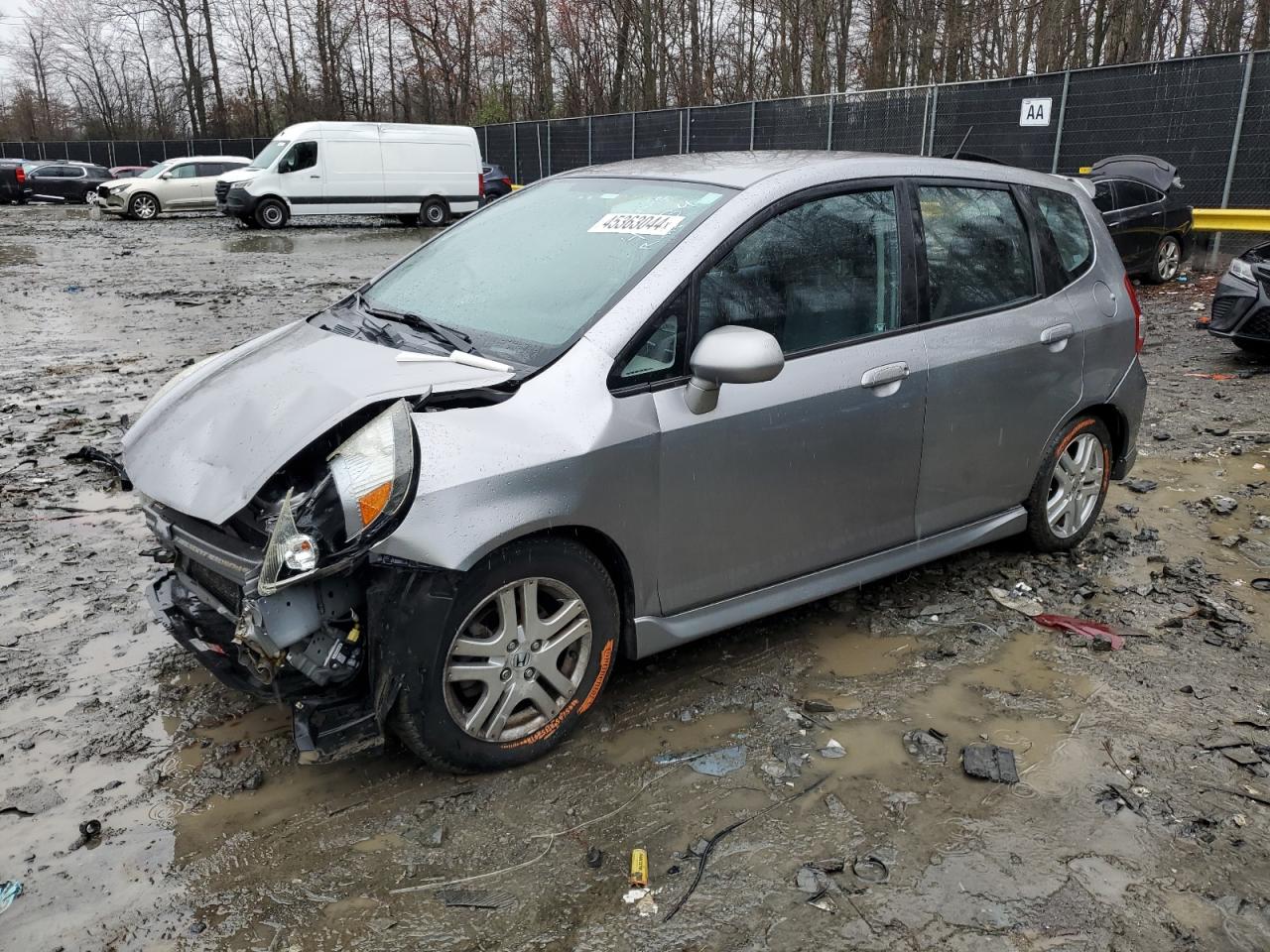 HONDA FIT 2008 jhmgd38618s064334