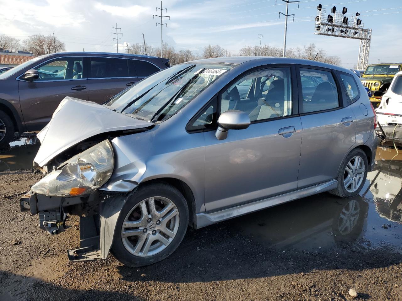 HONDA FIT 2007 jhmgd38627s037612