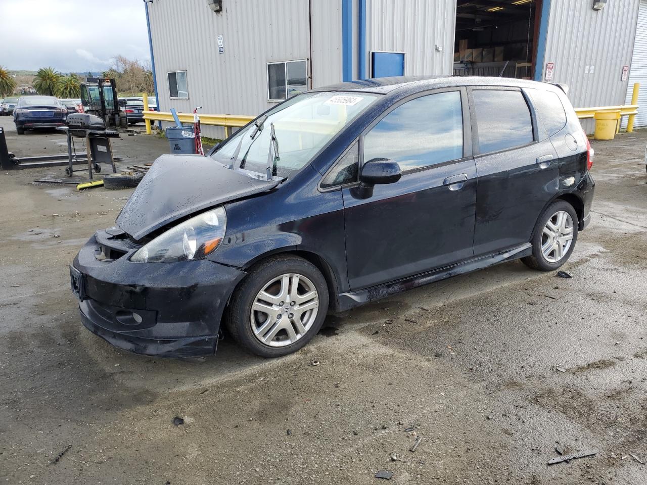 HONDA FIT 2007 jhmgd38627s044088