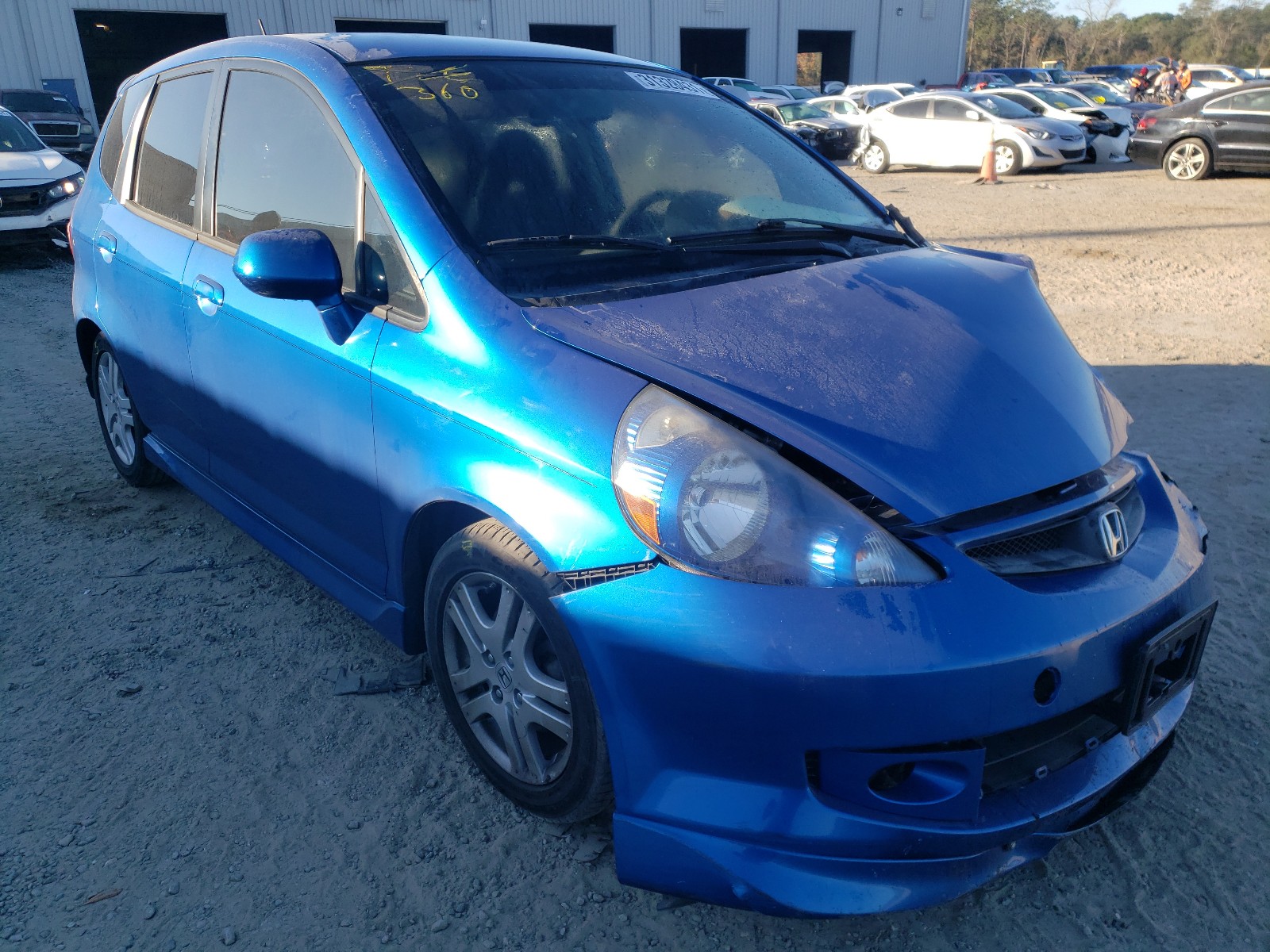 HONDA FIT SPORT 2008 jhmgd38628s004921