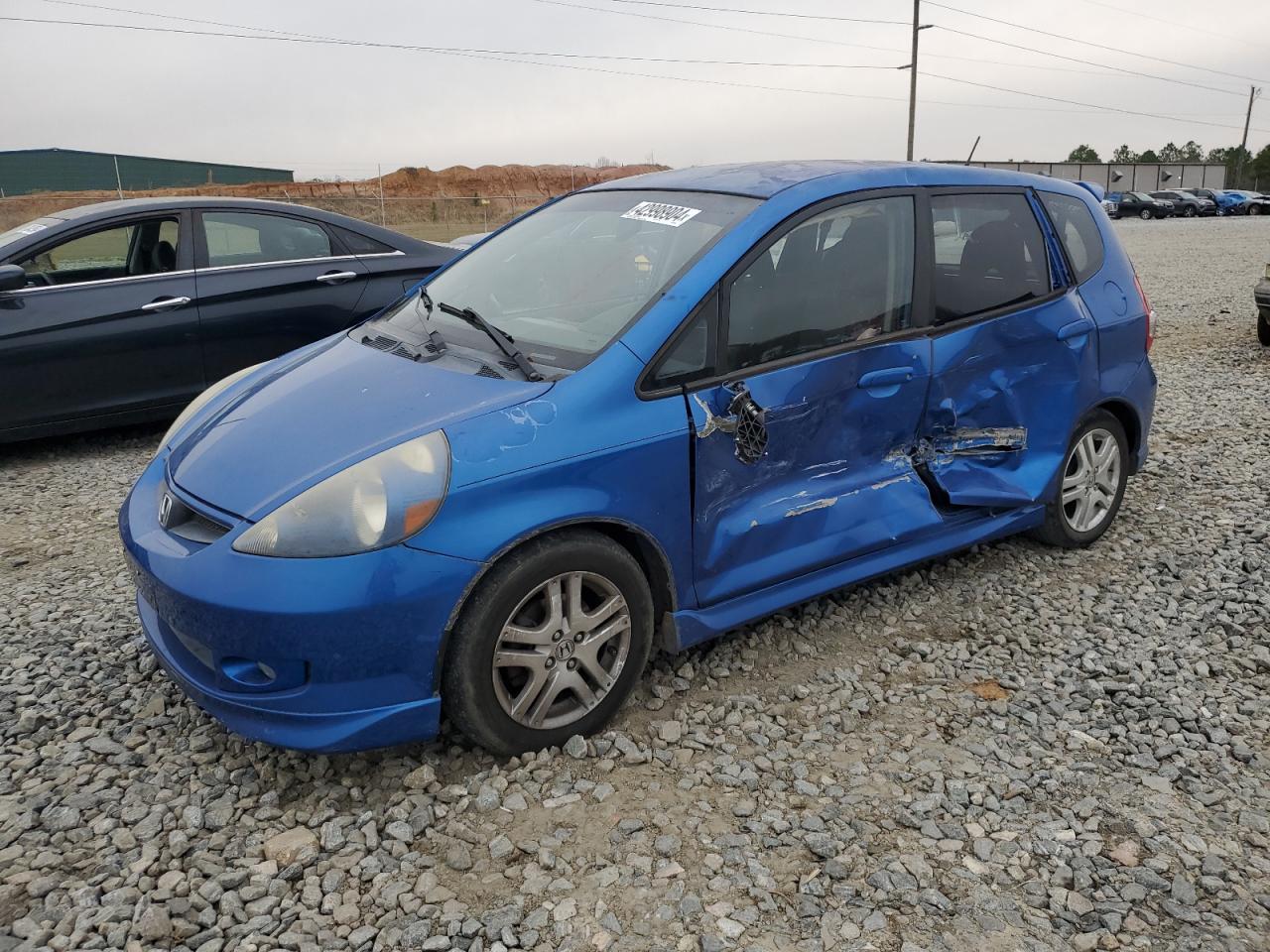 HONDA FIT 2008 jhmgd38628s013487