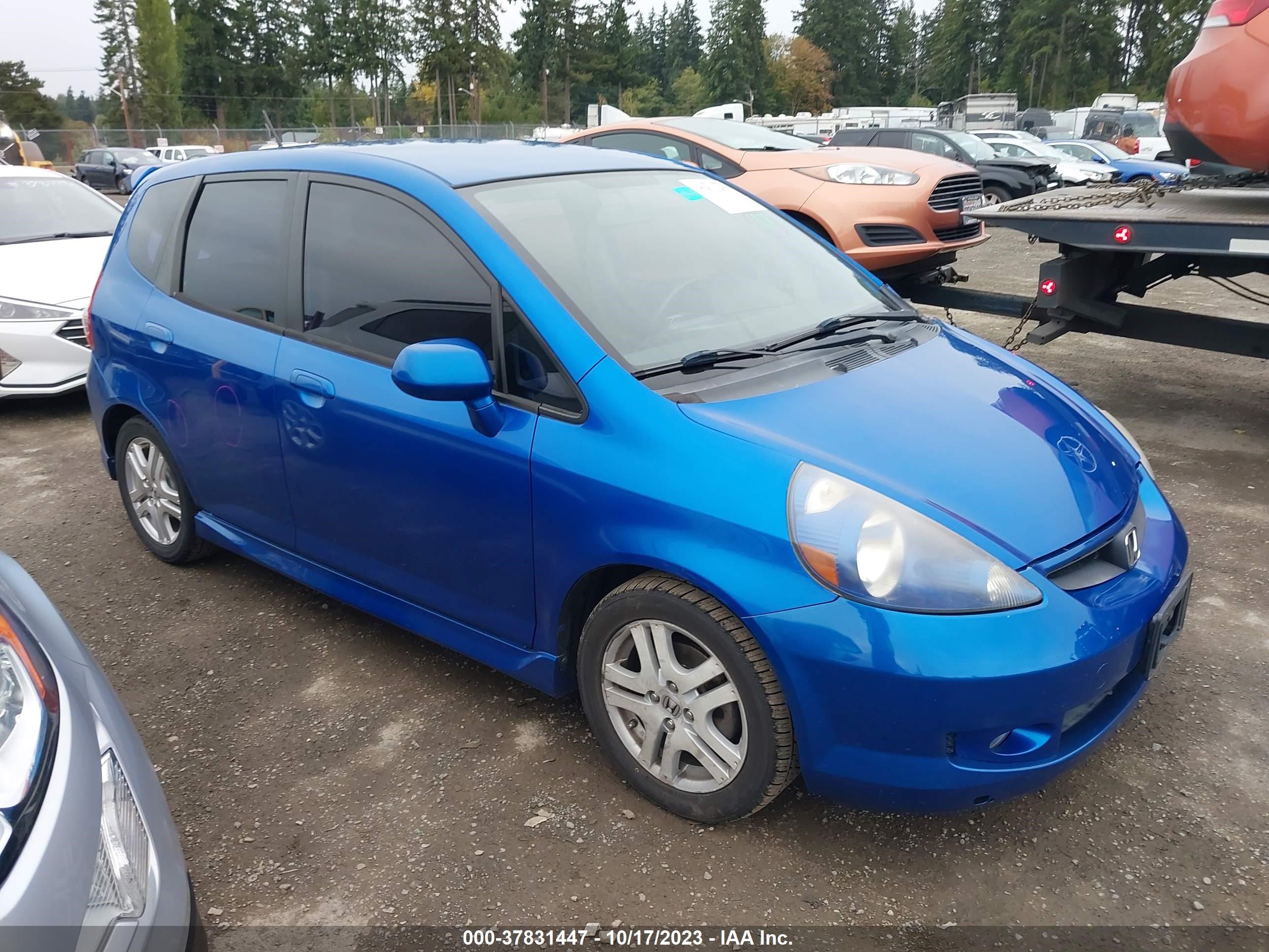 HONDA FIT 2008 jhmgd38628s036915