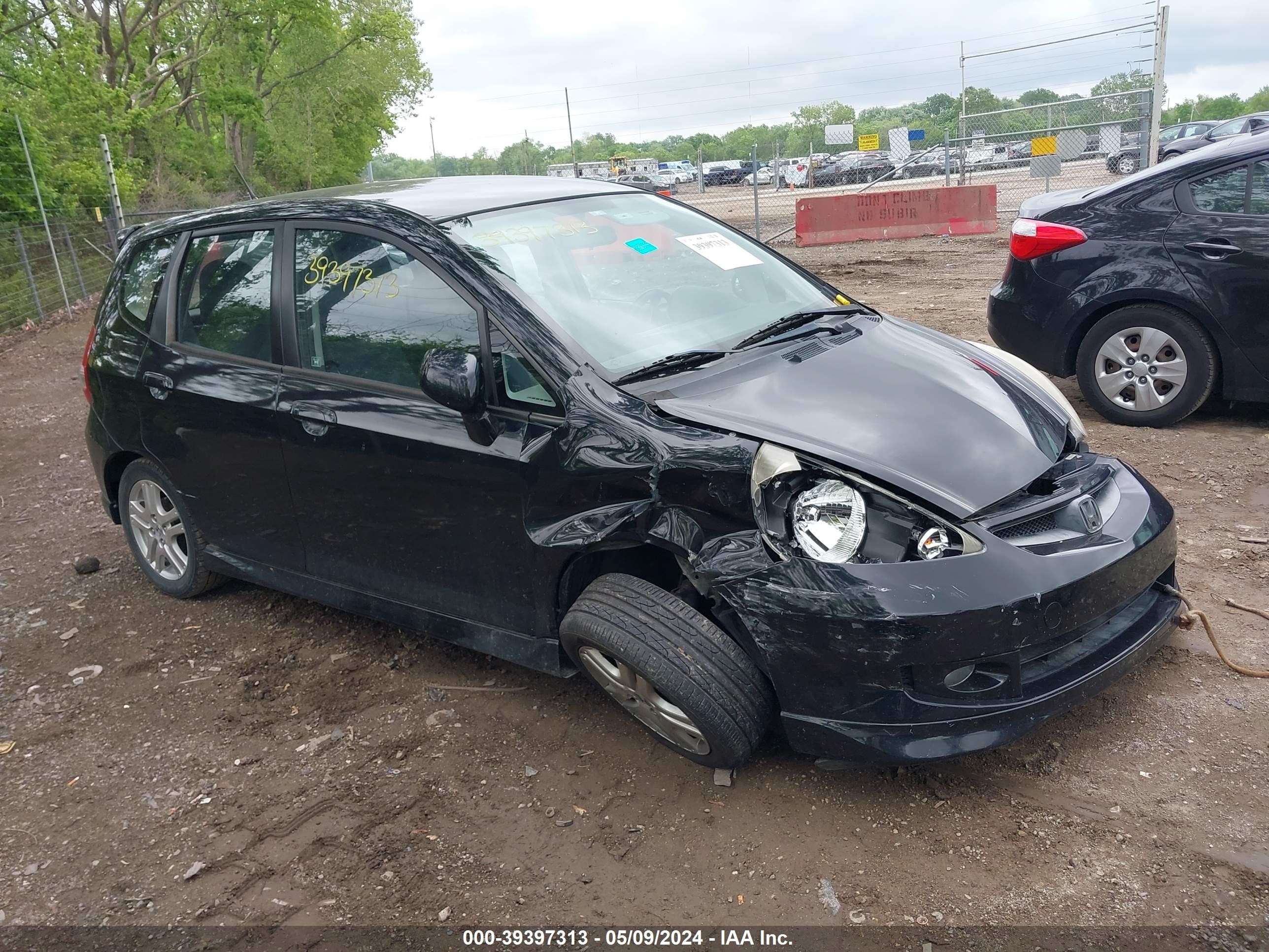 HONDA FIT 2008 jhmgd38628s044044