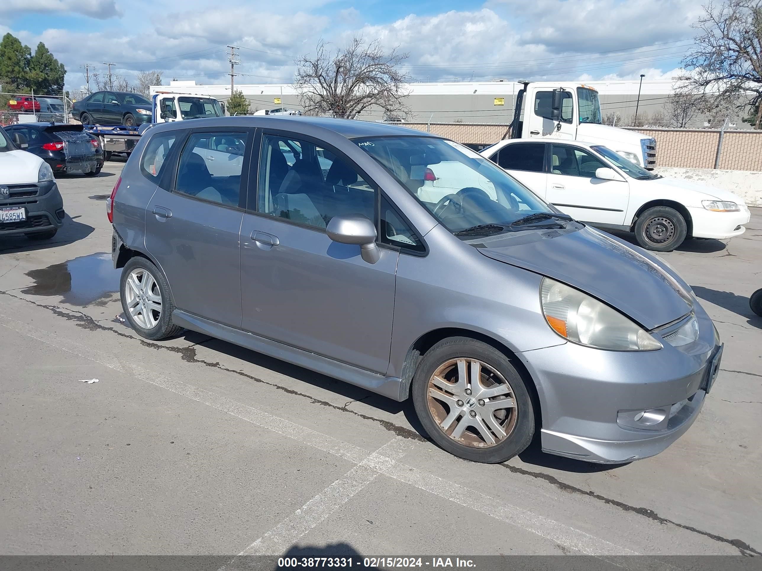 HONDA FIT 2007 jhmgd38637s017188