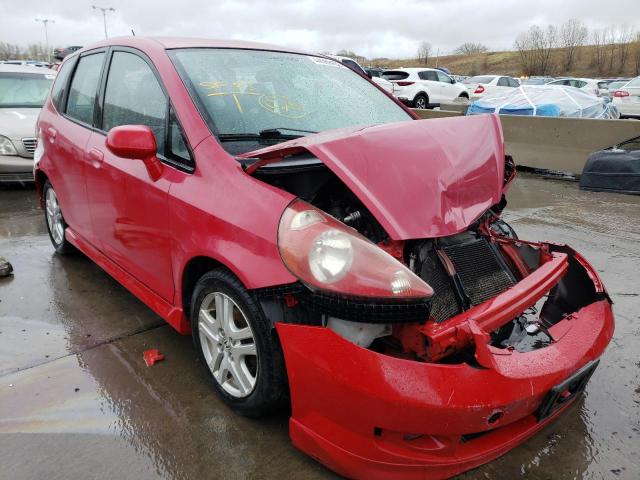 HONDA FIT S 2007 jhmgd38637s027915