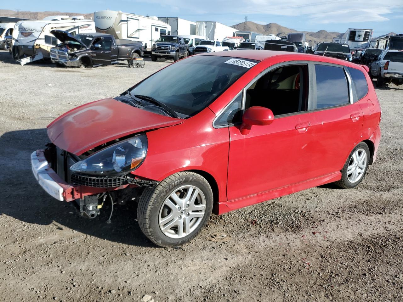 HONDA FIT 2008 jhmgd38638s023137