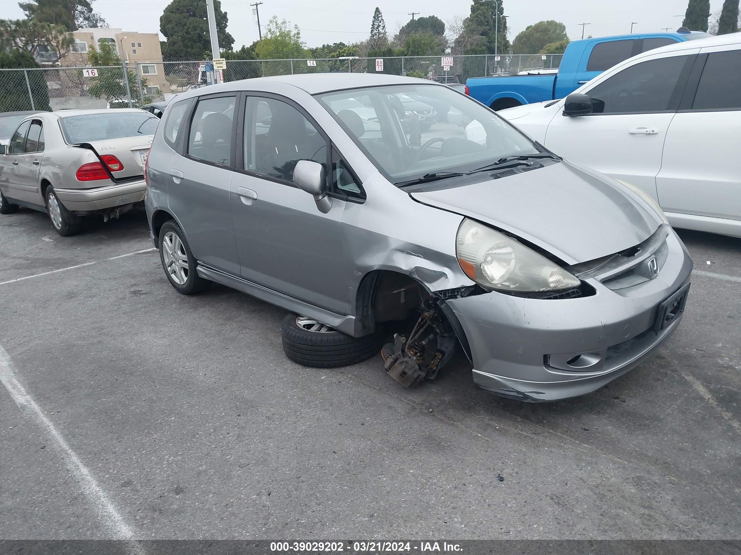 HONDA FIT 2008 jhmgd38638s033005