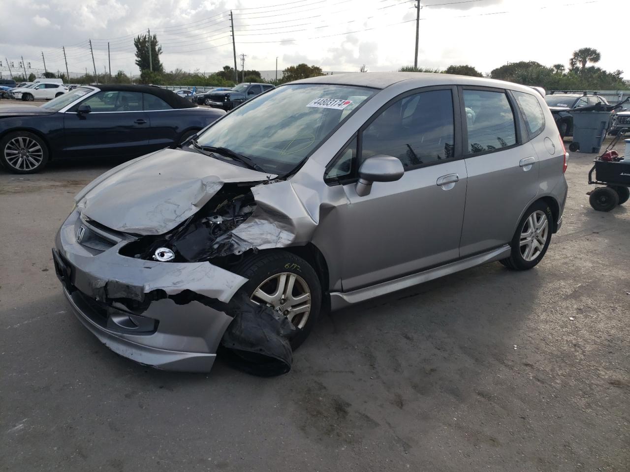 HONDA FIT 2008 jhmgd38638s047793