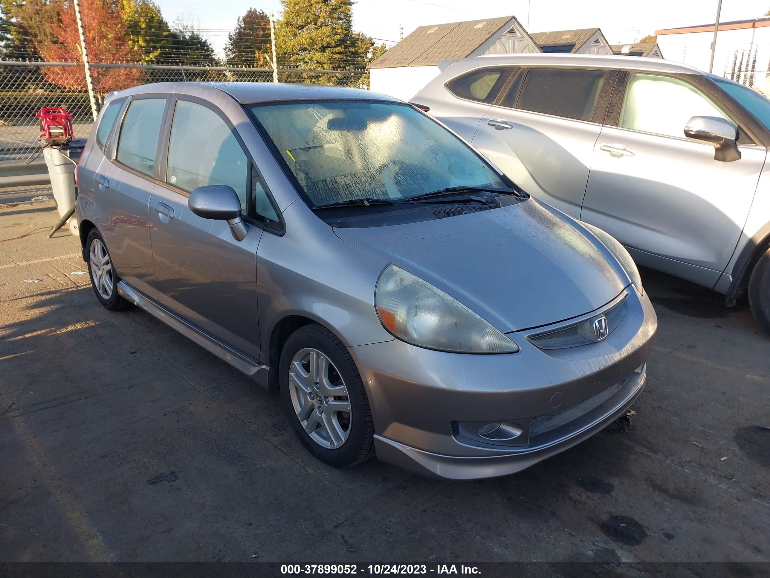 HONDA FIT 2007 jhmgd38647s012131