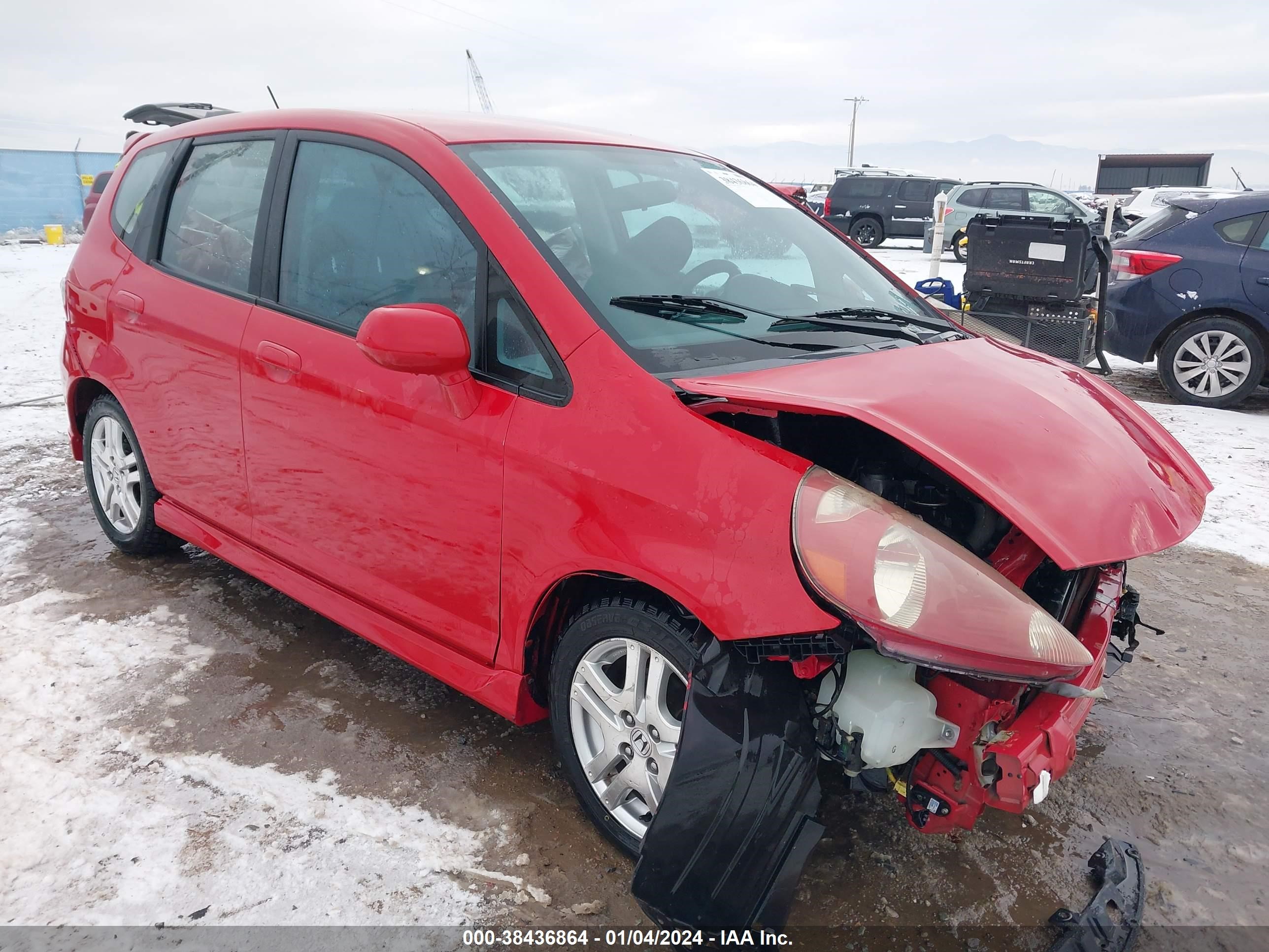 HONDA FIT 2007 jhmgd38647s018835