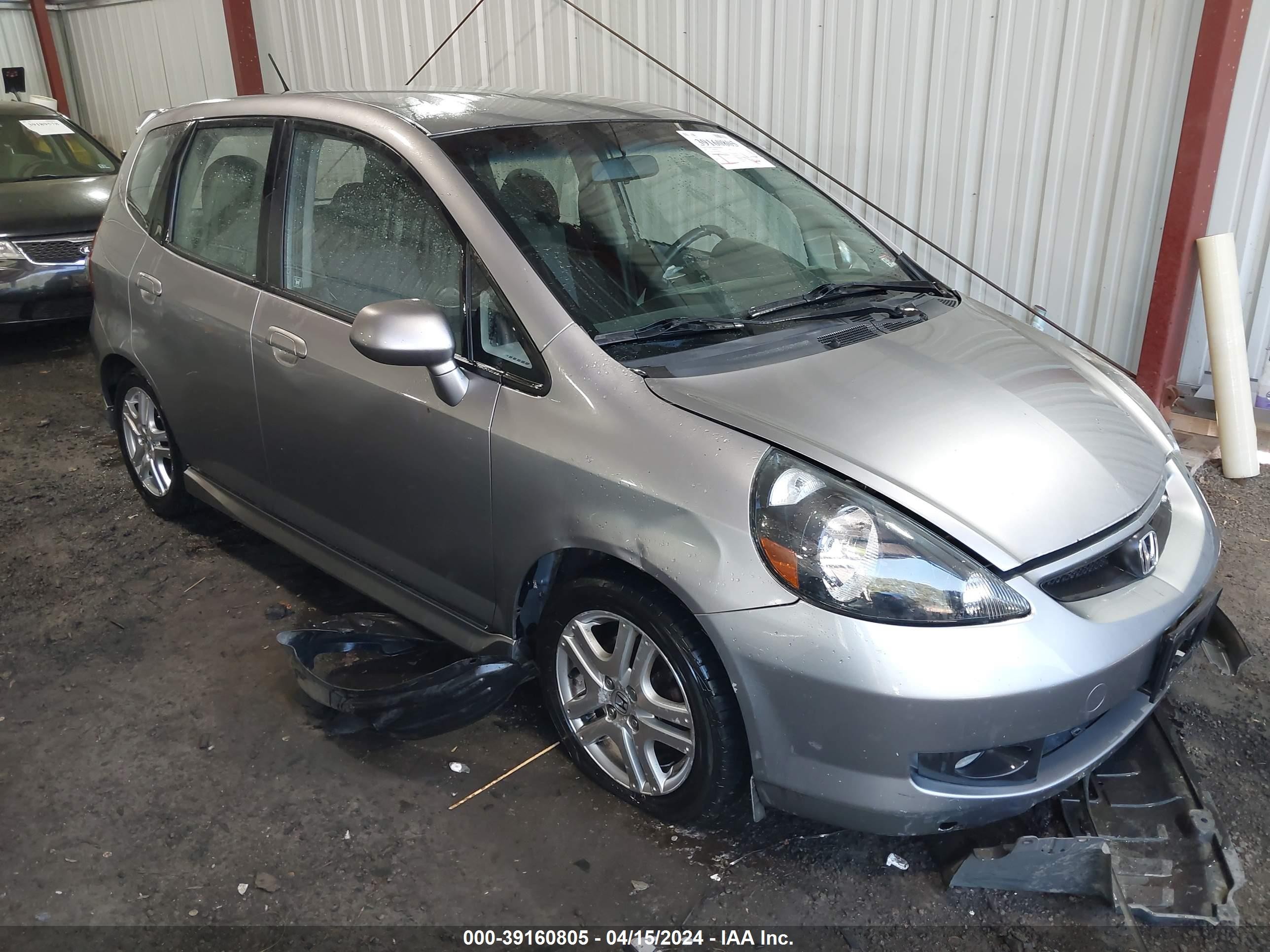 HONDA FIT 2007 jhmgd38647s018933