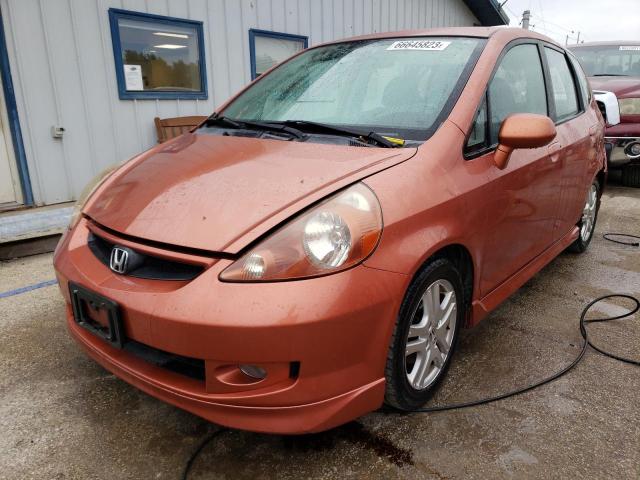 HONDA FIT S 2007 jhmgd38647s067081