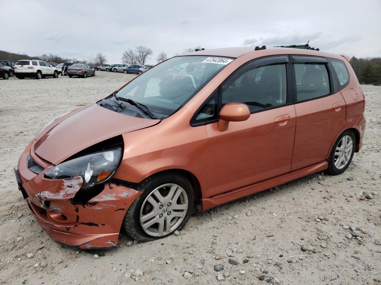 HONDA FIT 2008 jhmgd38648s015421