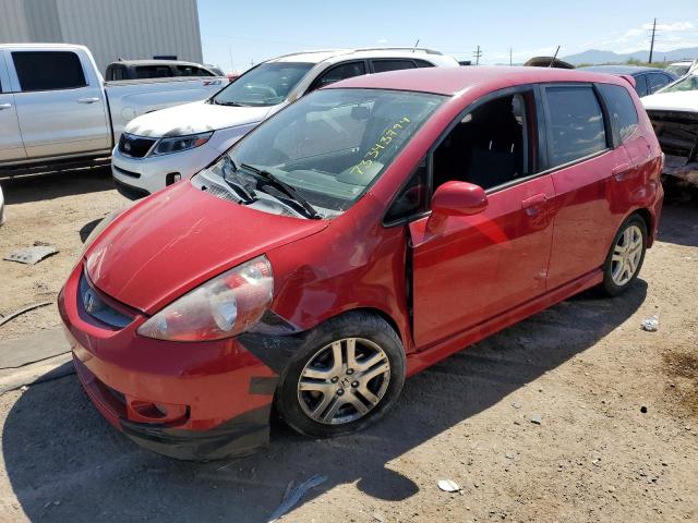 HONDA FIT SPORT 2008 jhmgd38648s038553