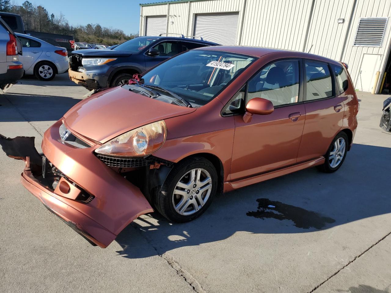 HONDA FIT 2008 jhmgd38648s048273