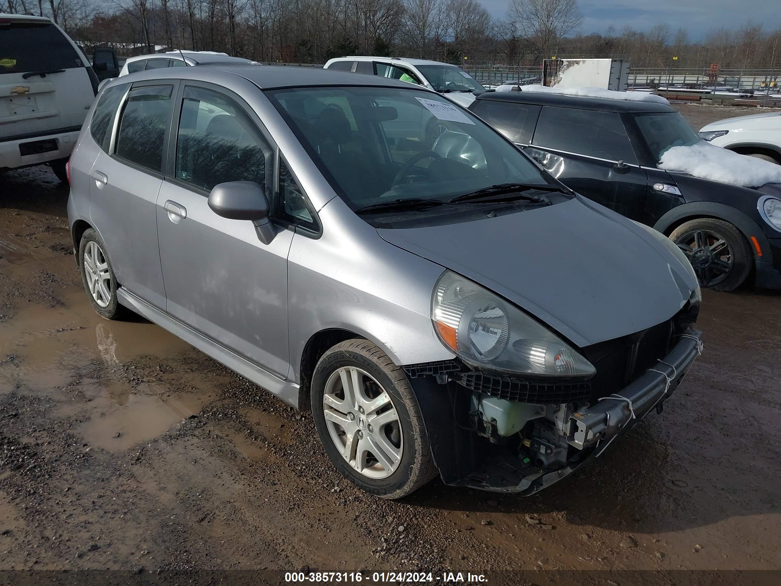 HONDA FIT 2008 jhmgd38648s055076