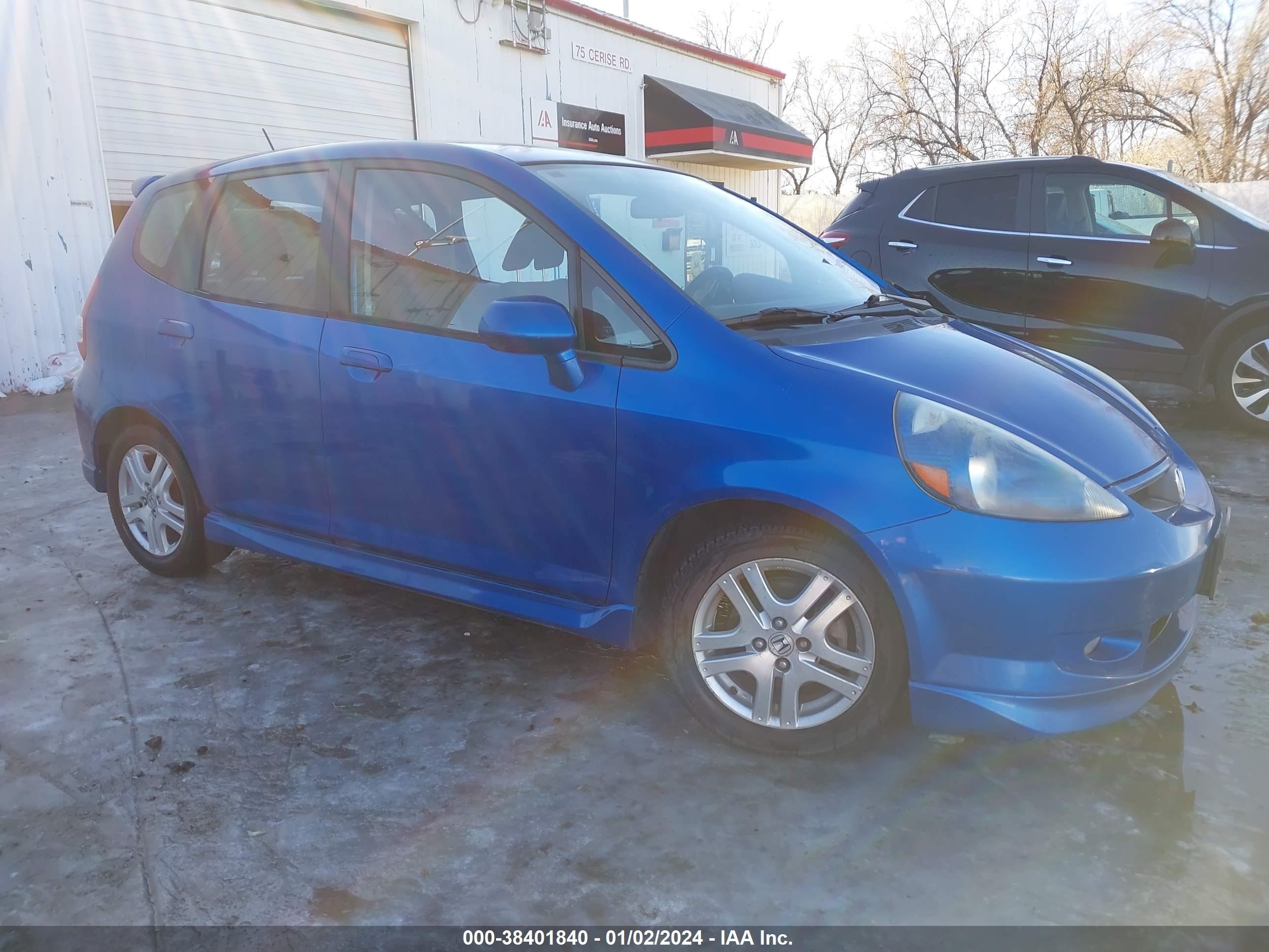 HONDA FIT 2008 jhmgd38658s013404