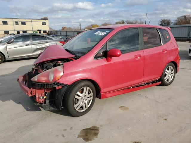 HONDA FIT 2008 jhmgd38658s023172