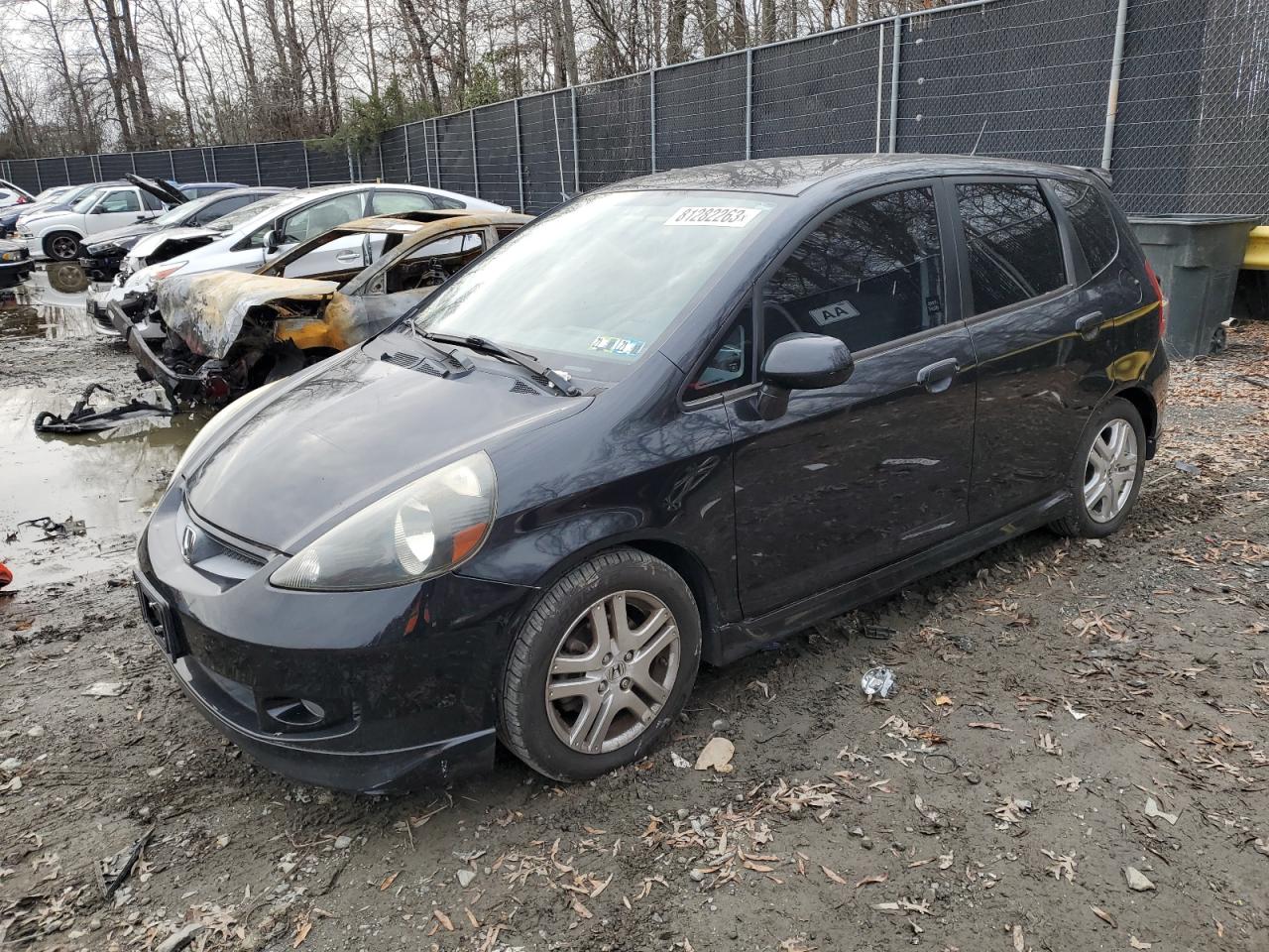 HONDA FIT 2008 jhmgd38658s029814