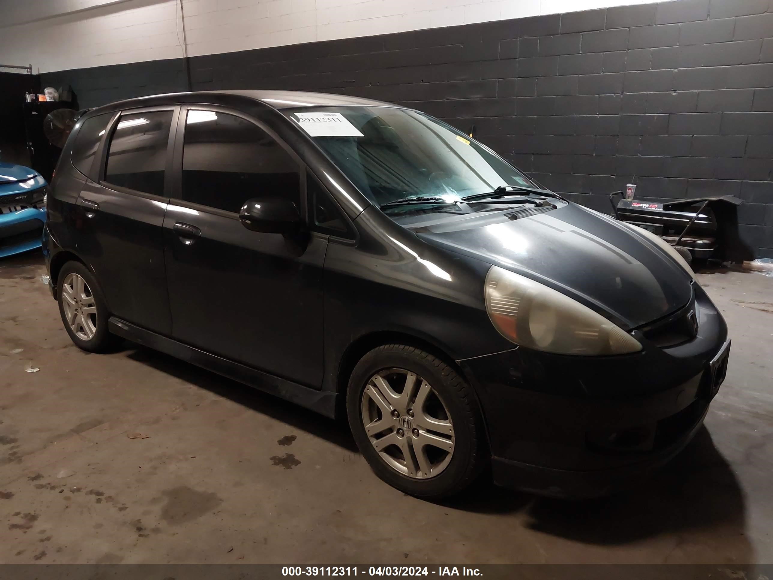 HONDA FIT 2008 jhmgd38658s034107